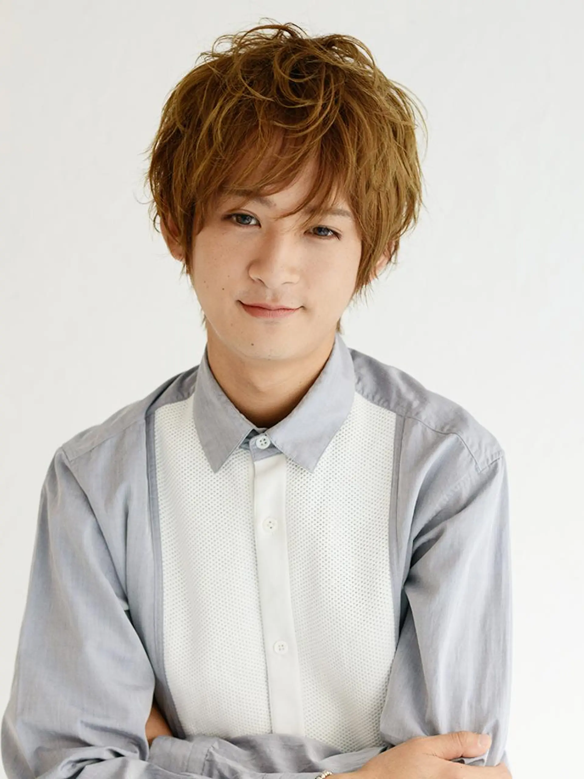 ミディアム カラー メンズ Wiz木更津店所属・千脇 望美のヘアスタイル