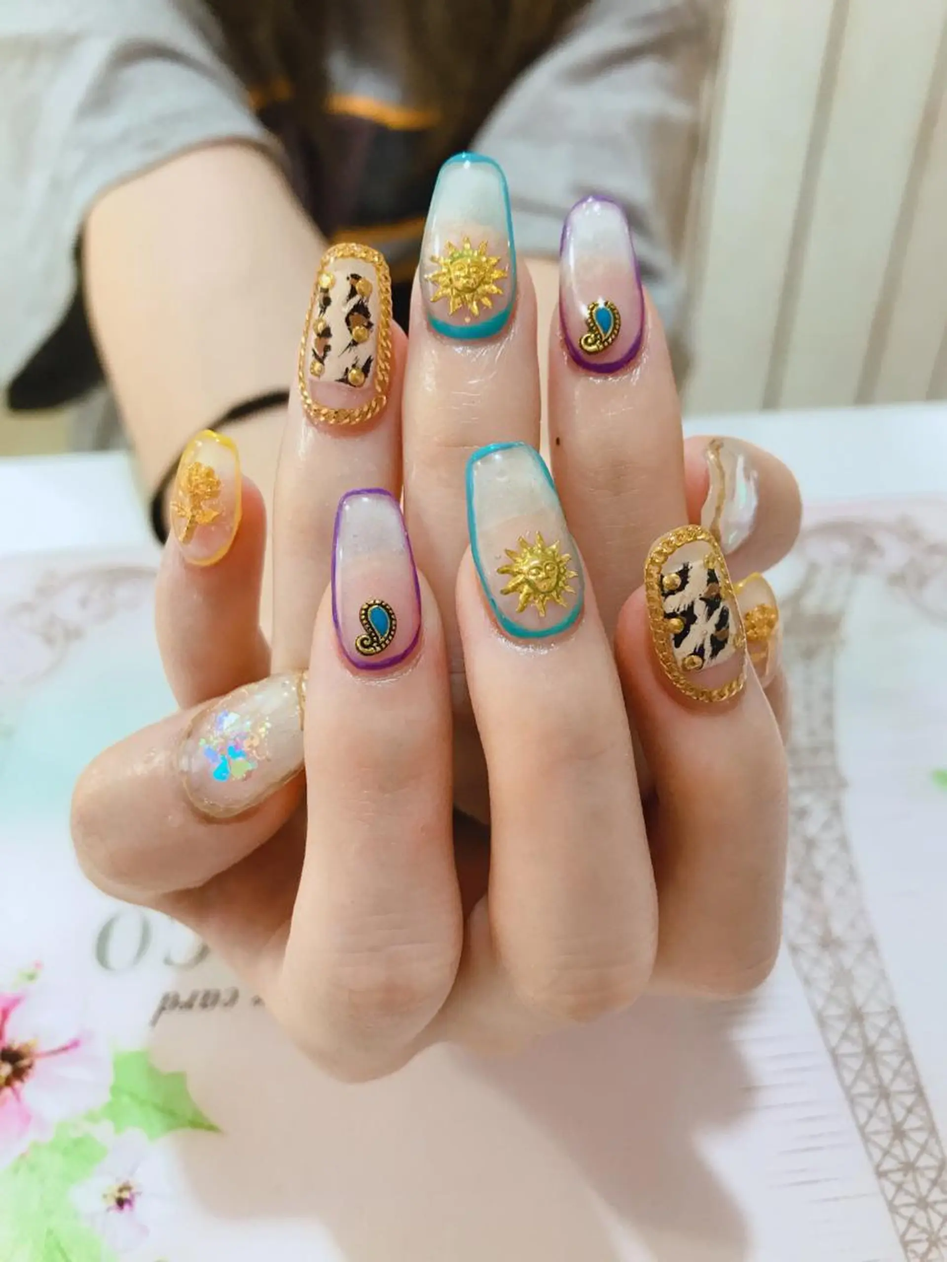 ネイル 長さだし専門店 M2　rikaのネイルデザイン