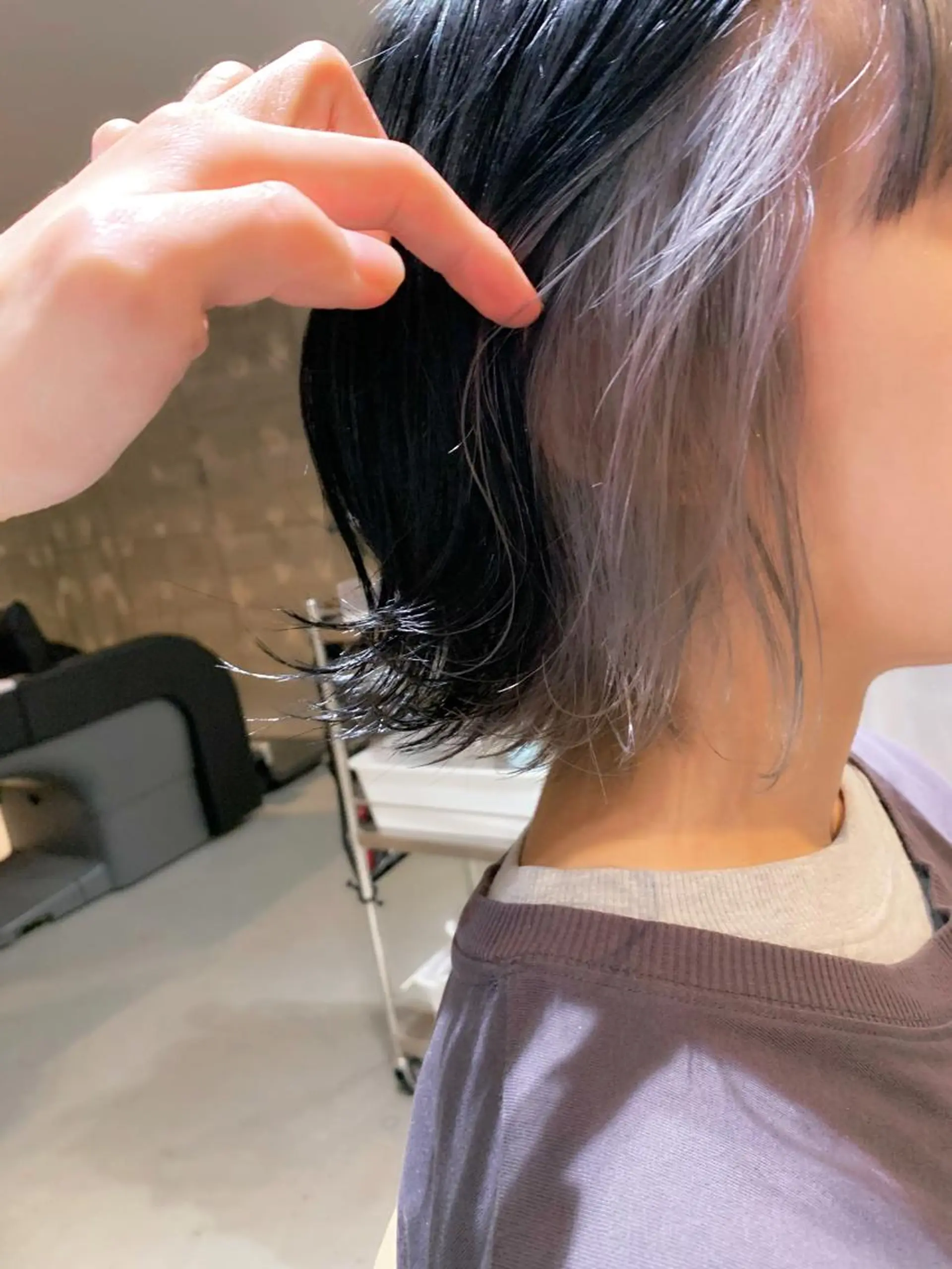 ショート カラー ダブルカラー tension 【テンション】のヘアスタイル