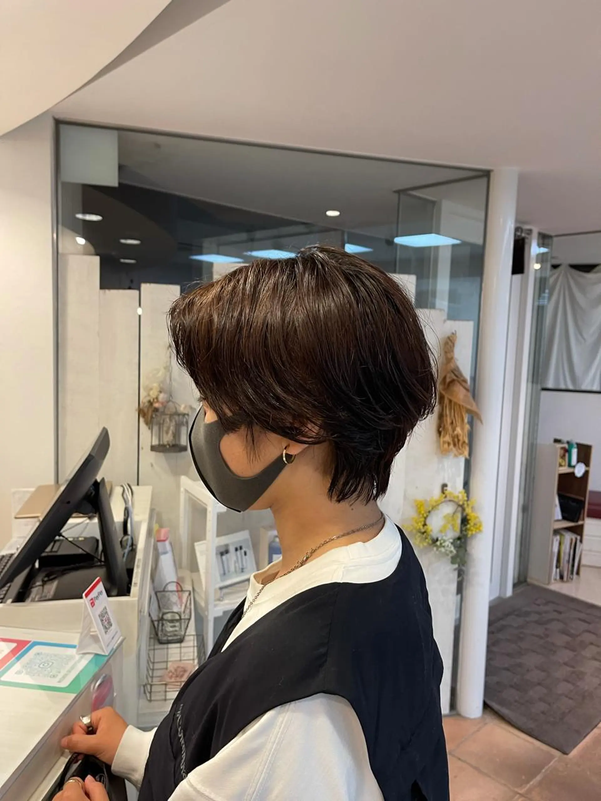 ショート パーマ hyphen《ハイフン》所属・市村 香多のヘアスタイル