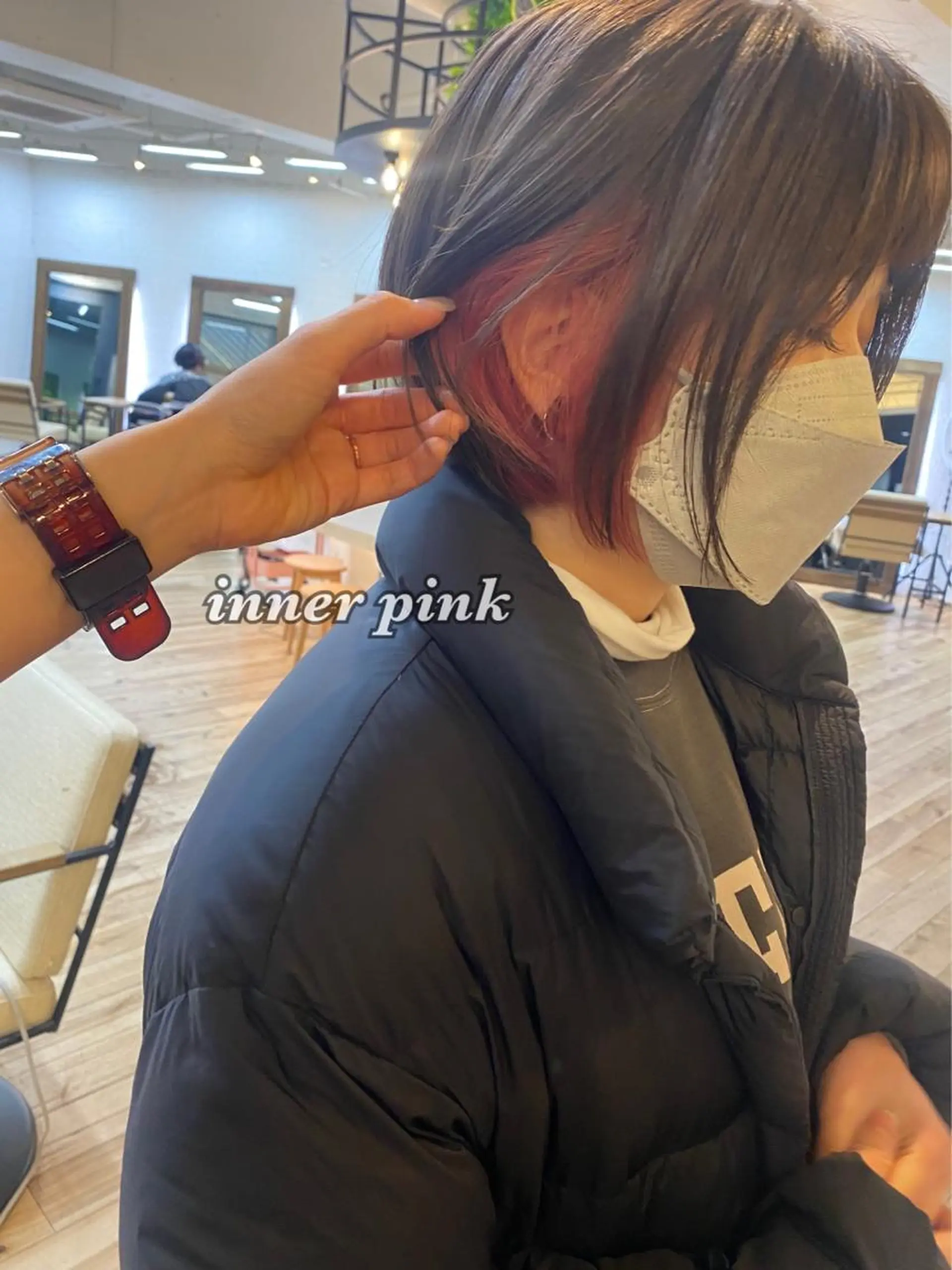 ショート おおつき ありかのヘアスタイル