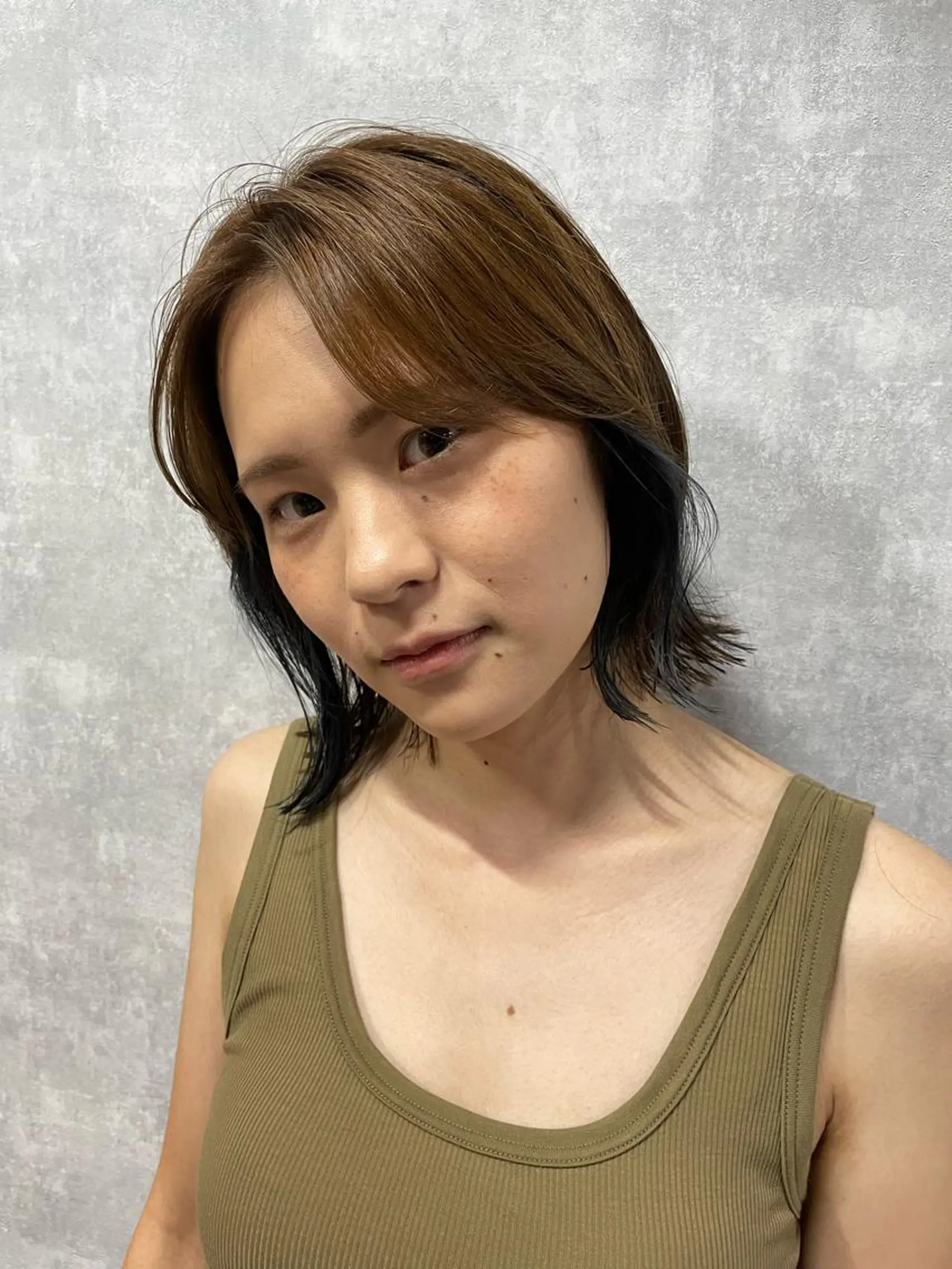 ショート 切りっぱなしボブ ショートボブ ハンサムショート 丸みショート アッシュ カット トリートメント C’LD hair  produce /シールドヘア所属・モテ髪/ボブ/ショー ト/アダチフウトのヘアスタイル