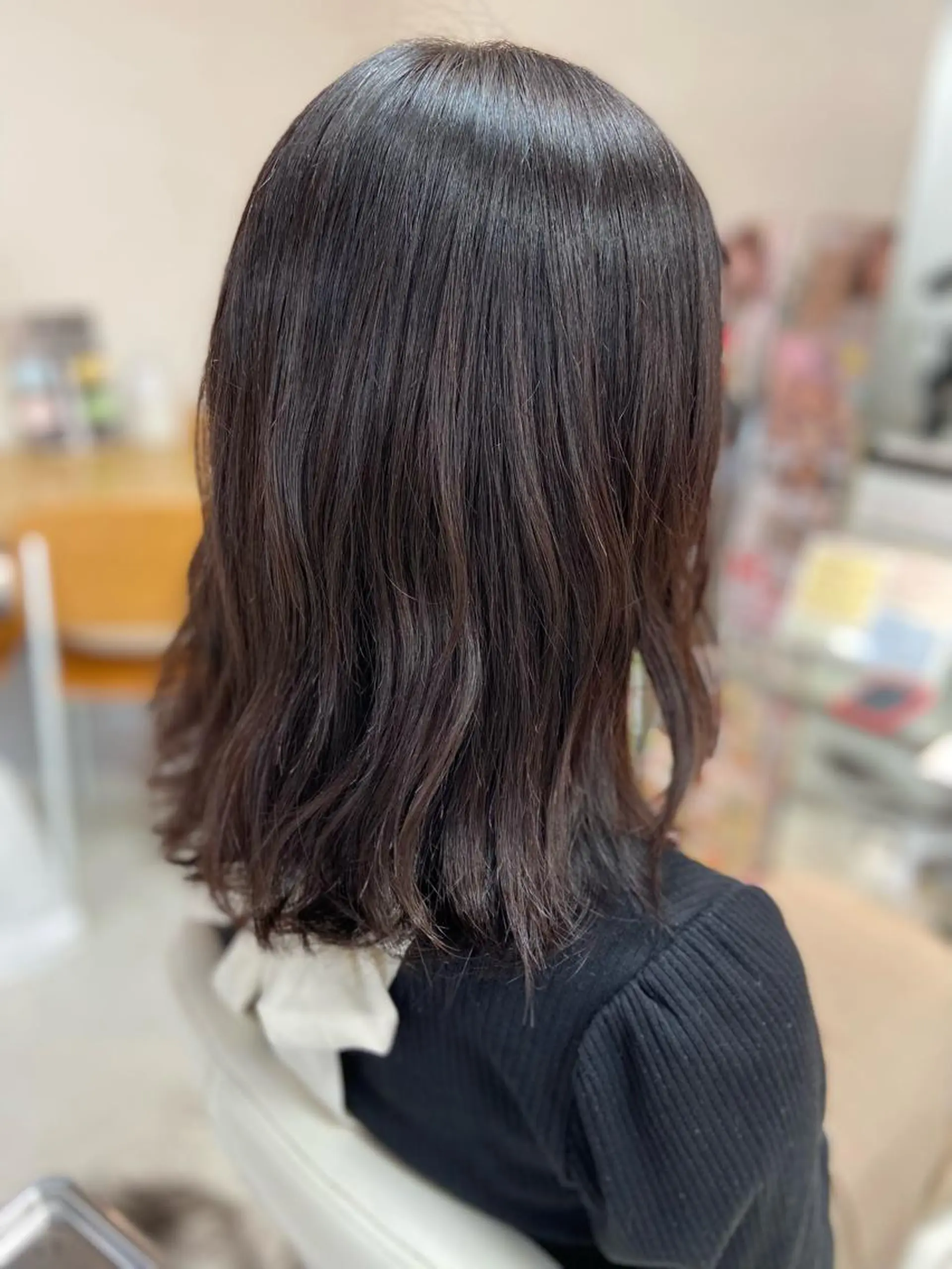 ミディアム トリートメント カット トリートメント 菊地 美憂のヘアスタイル