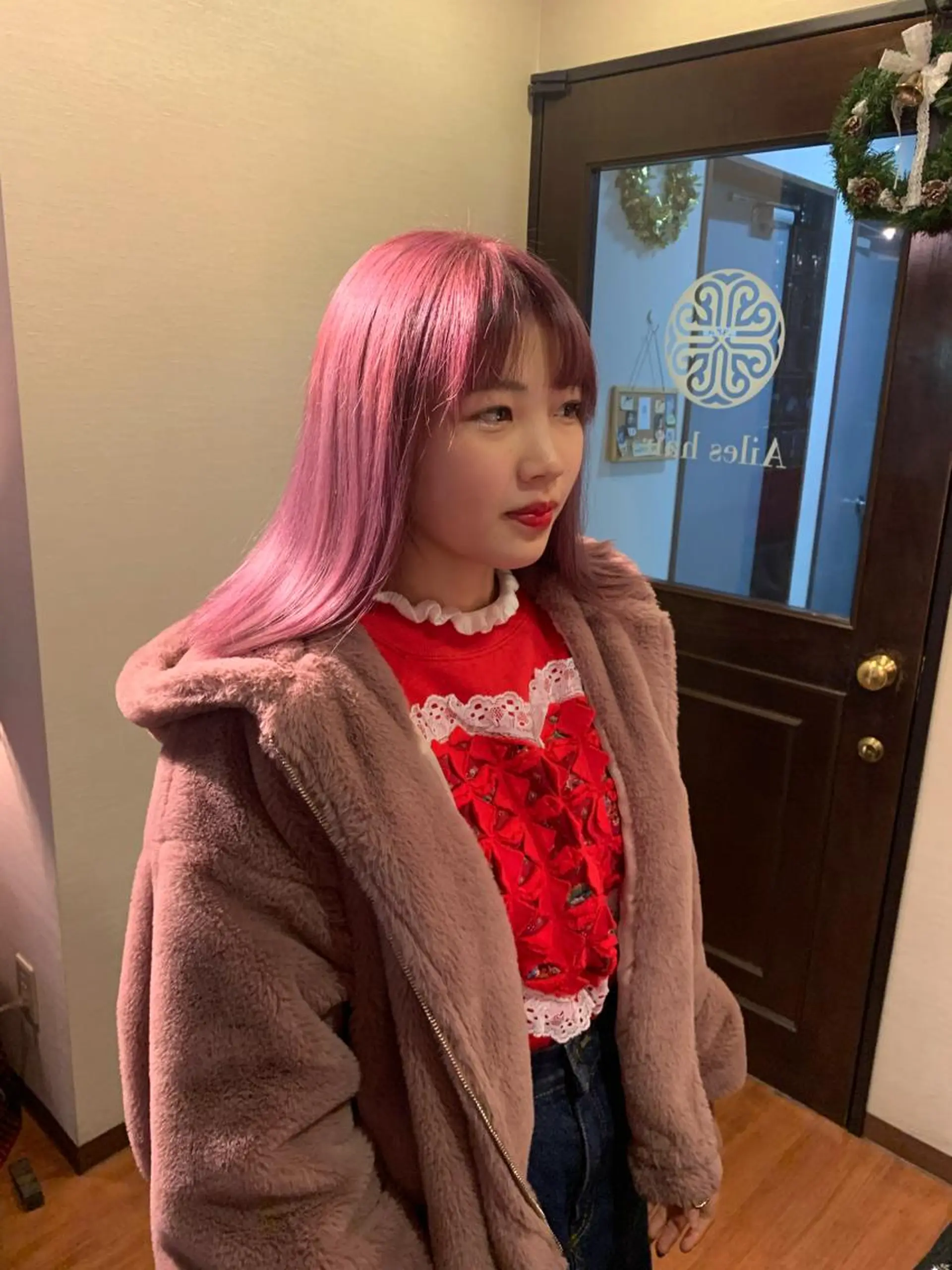 ミディアム カラー hair salonyuri所属・ヘアサロンユリ もりたきょうこのヘアスタイル