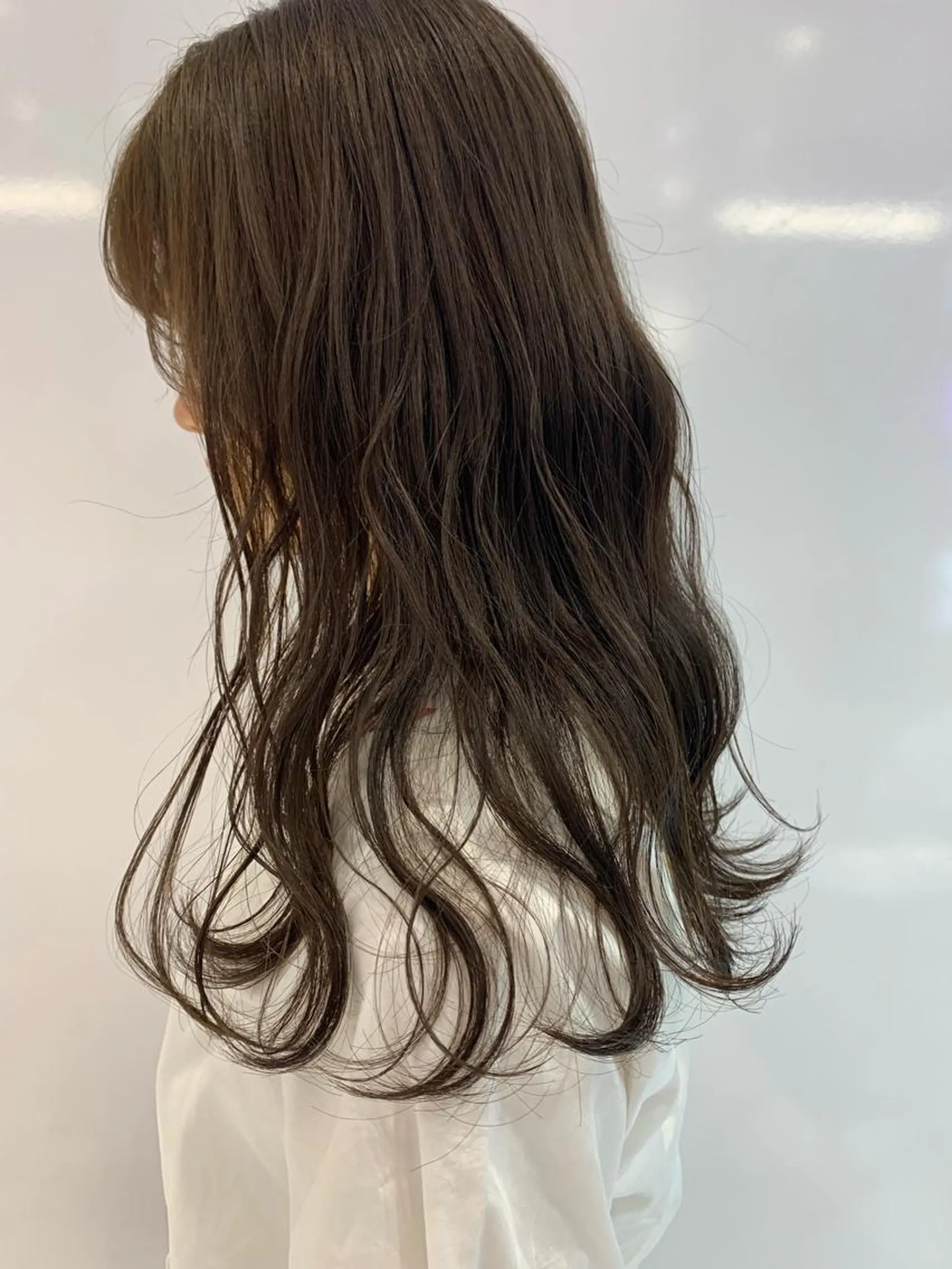 ロング カラー ハッシュカット/ハイ トーン/MANAMIのヘアスタイル