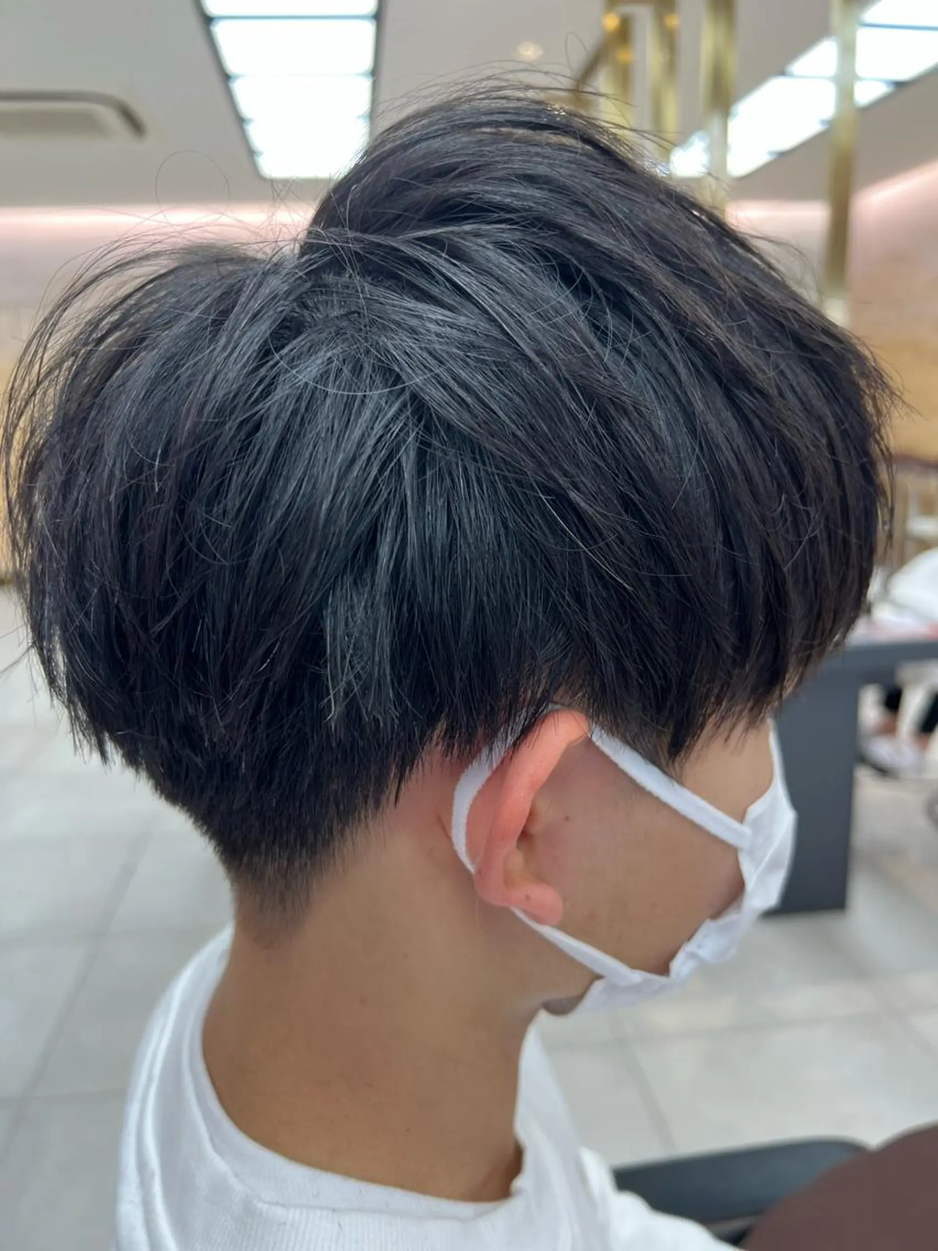 ショート メンズ カット ヘアセット 古山 侑東 /メンズパーマのヘアスタイル