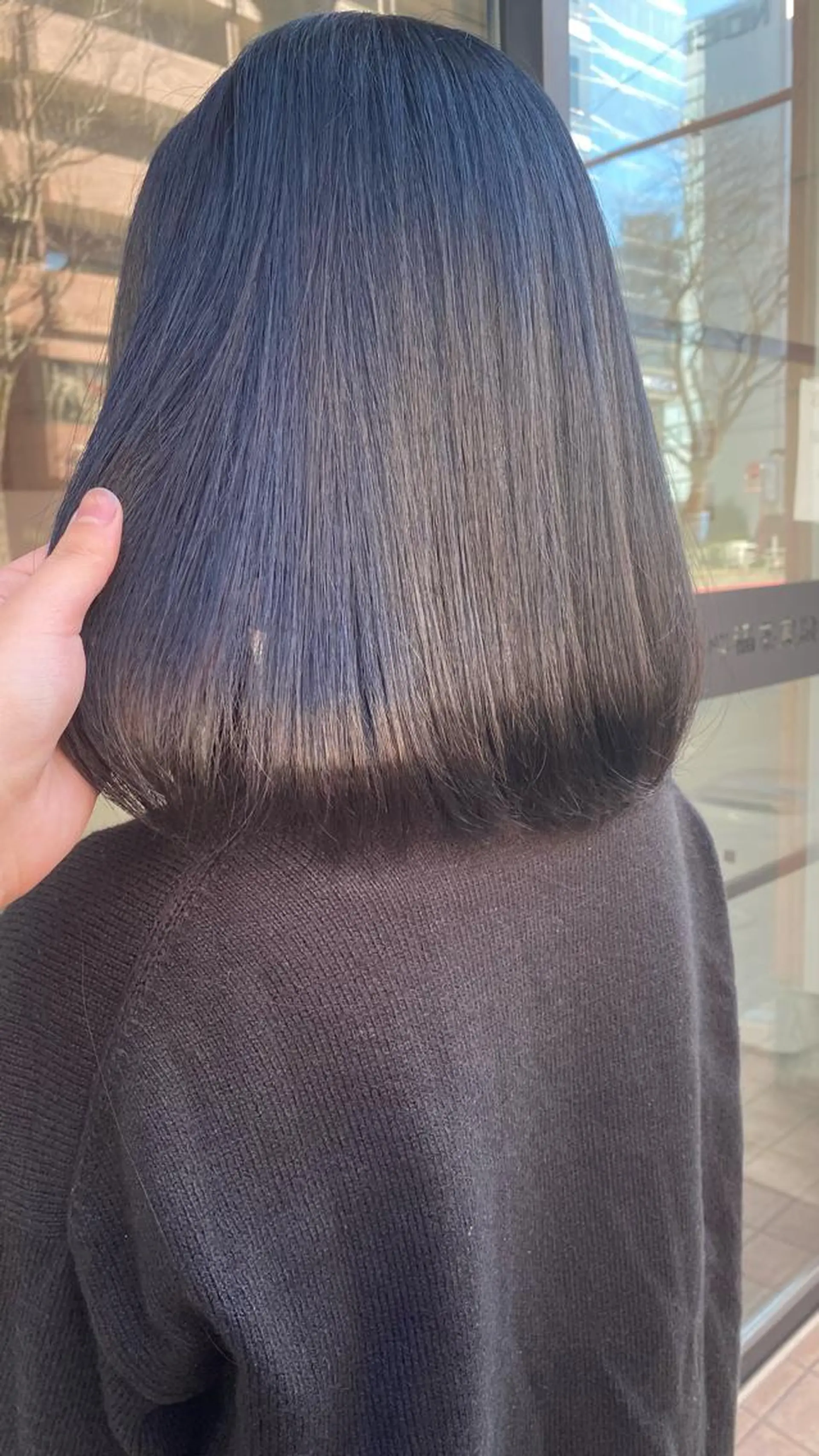 セミロング RURI韓国ボブ 🇰🇷タッセルボブのヘアスタイル