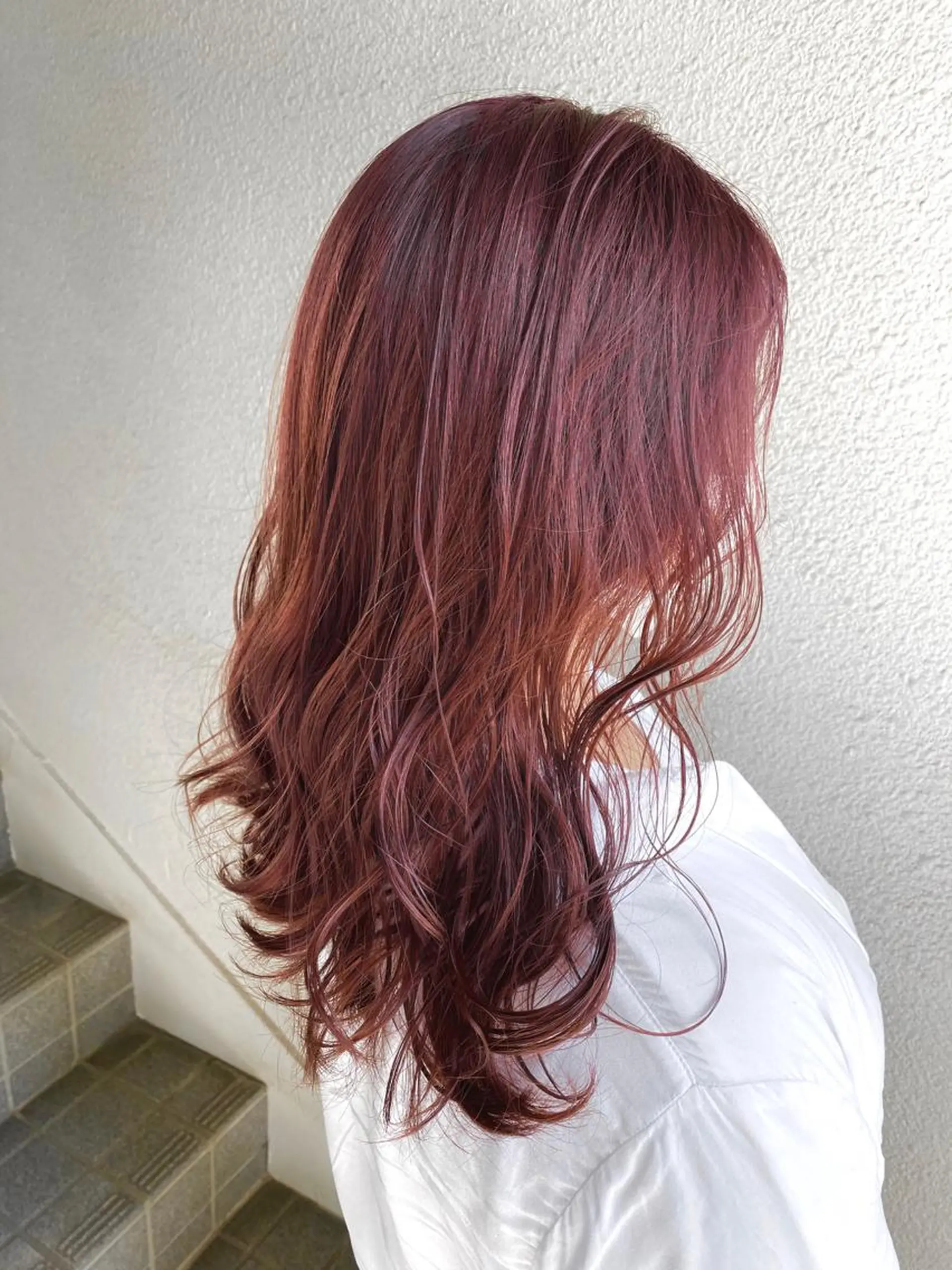 セミロング カラー Fbeauty所属・ブリーチ koheiのヘアスタイル