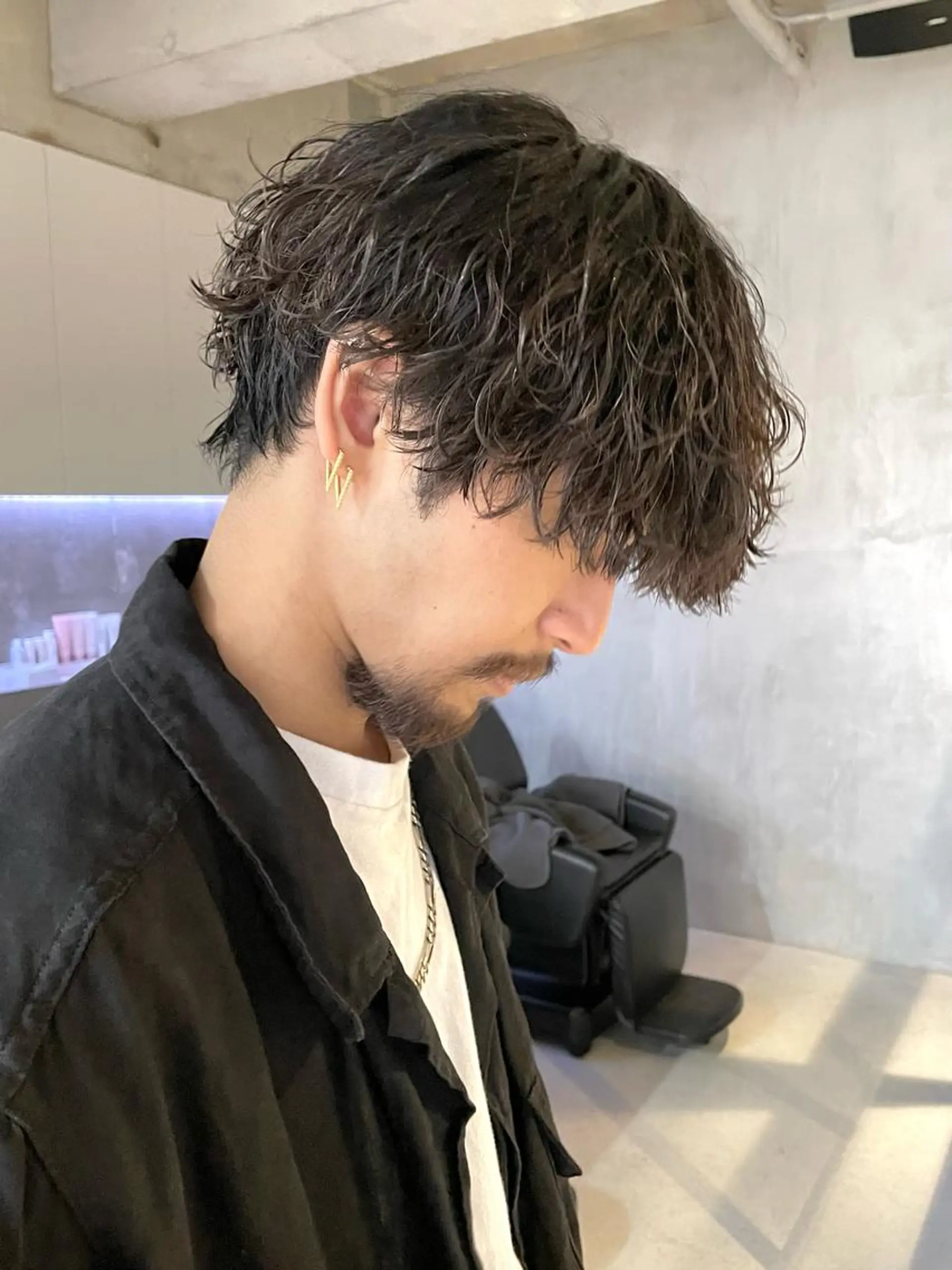 パーマ メンズ カット パーマ fifth大川 尚輝のヘアスタイル