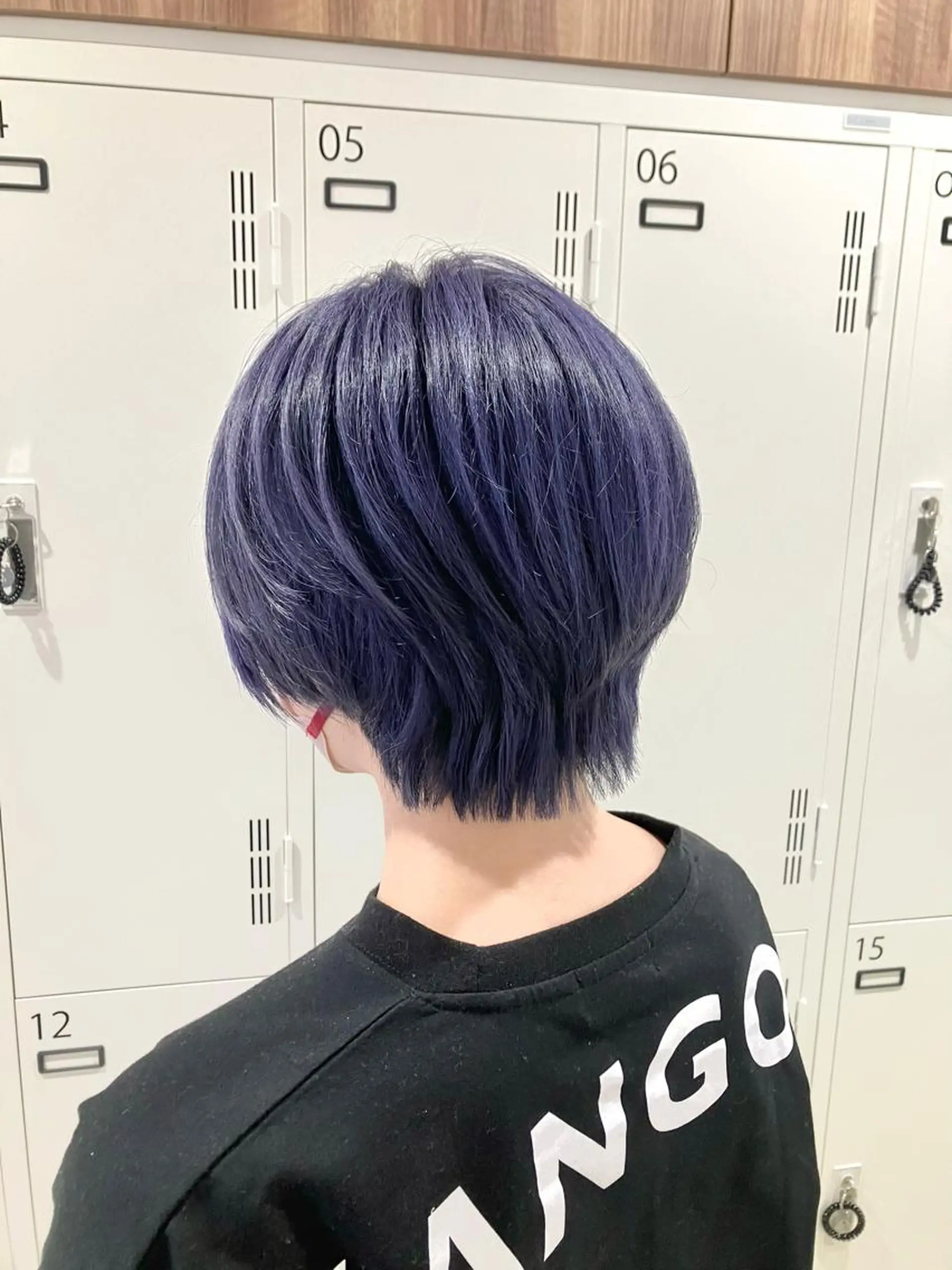 ショート カラー ヘアカラー Re:st所属・Miyavi/カラー ショートボブのヘアスタイル