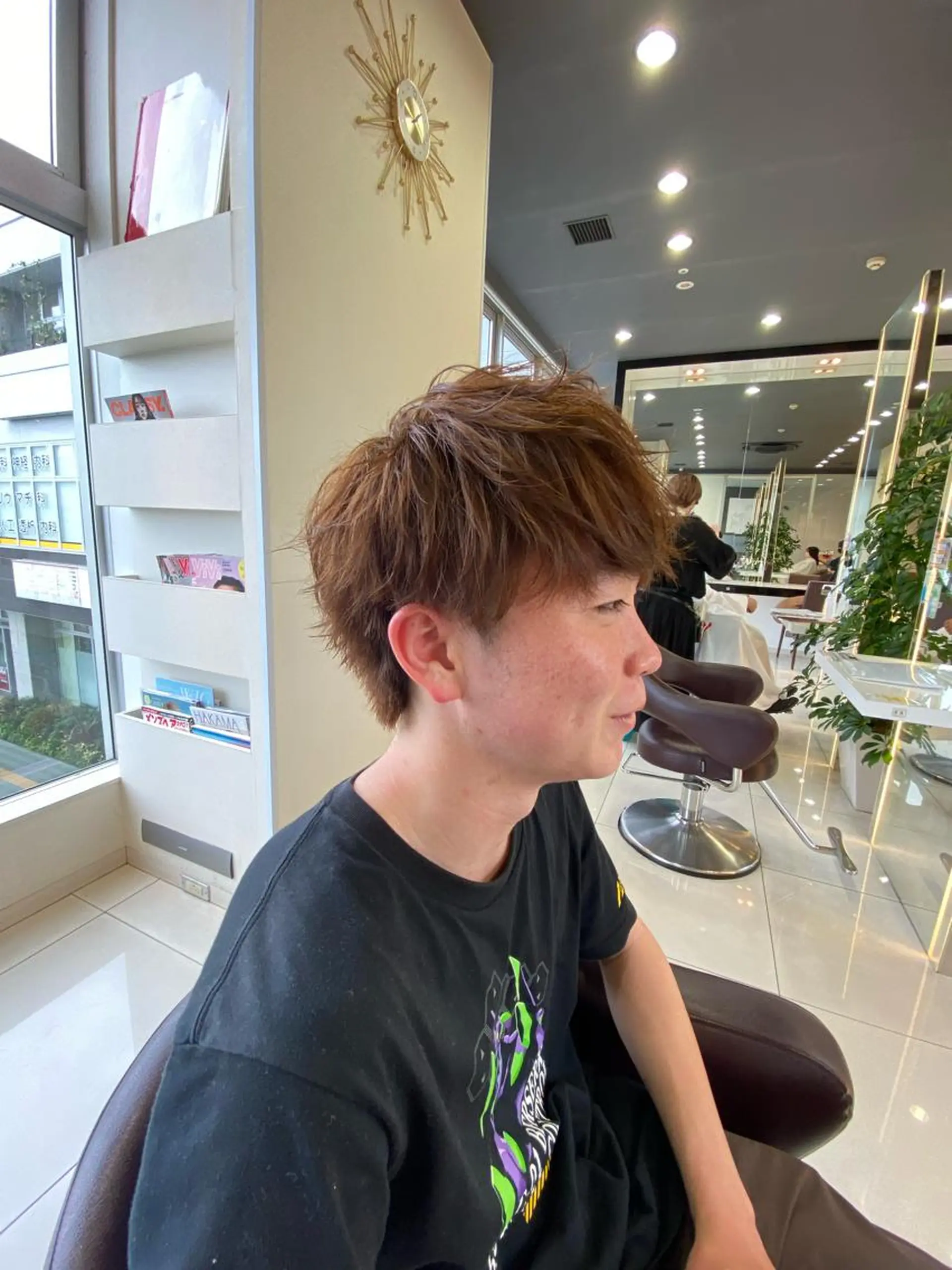 ショート カラー メンズ カット ヘアカラー メンズサロン/戸塚駅 東口3分/冨田大輝のヘアスタイル