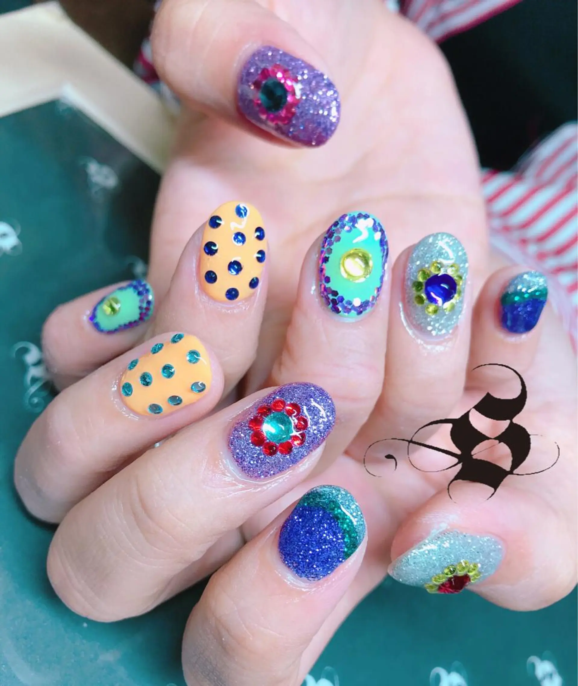 ネイル 長さ出し メンズネイル 持ち込み スカルプネイル ネイルチップ S&S 村田小百合のネイルデザイン