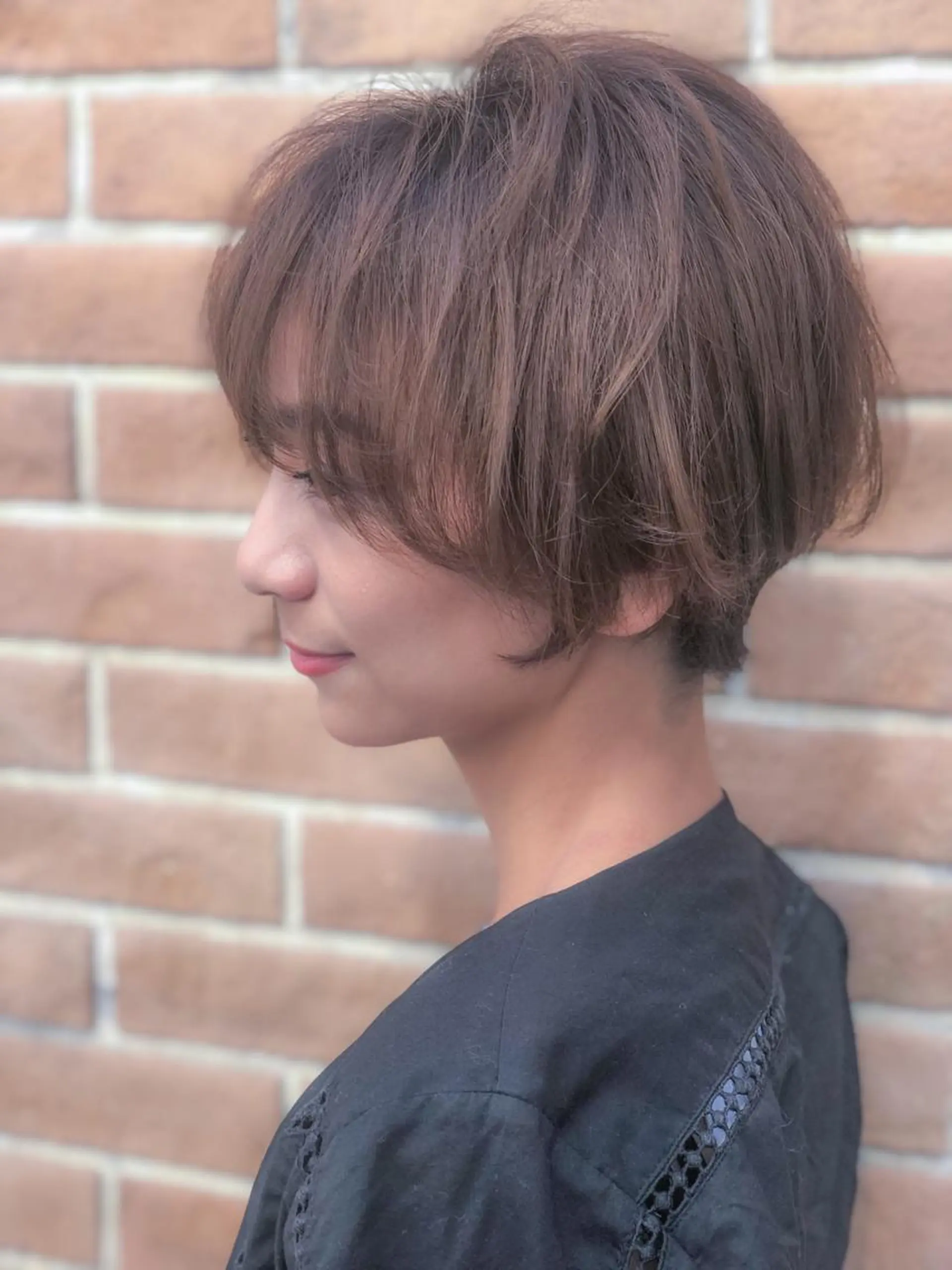 ショート 丸みショート ショートヘア 北條 優輝のヘアスタイル