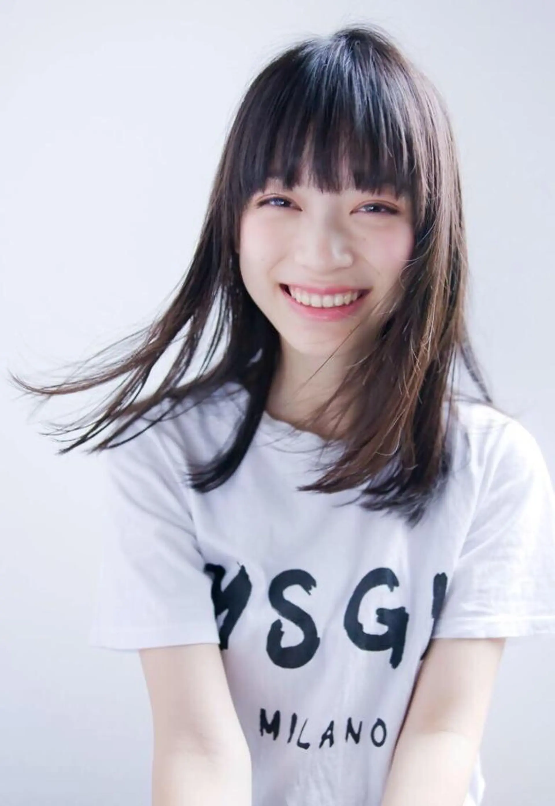 セミロング カラー hao所属・西山 頌太のヘアスタイル