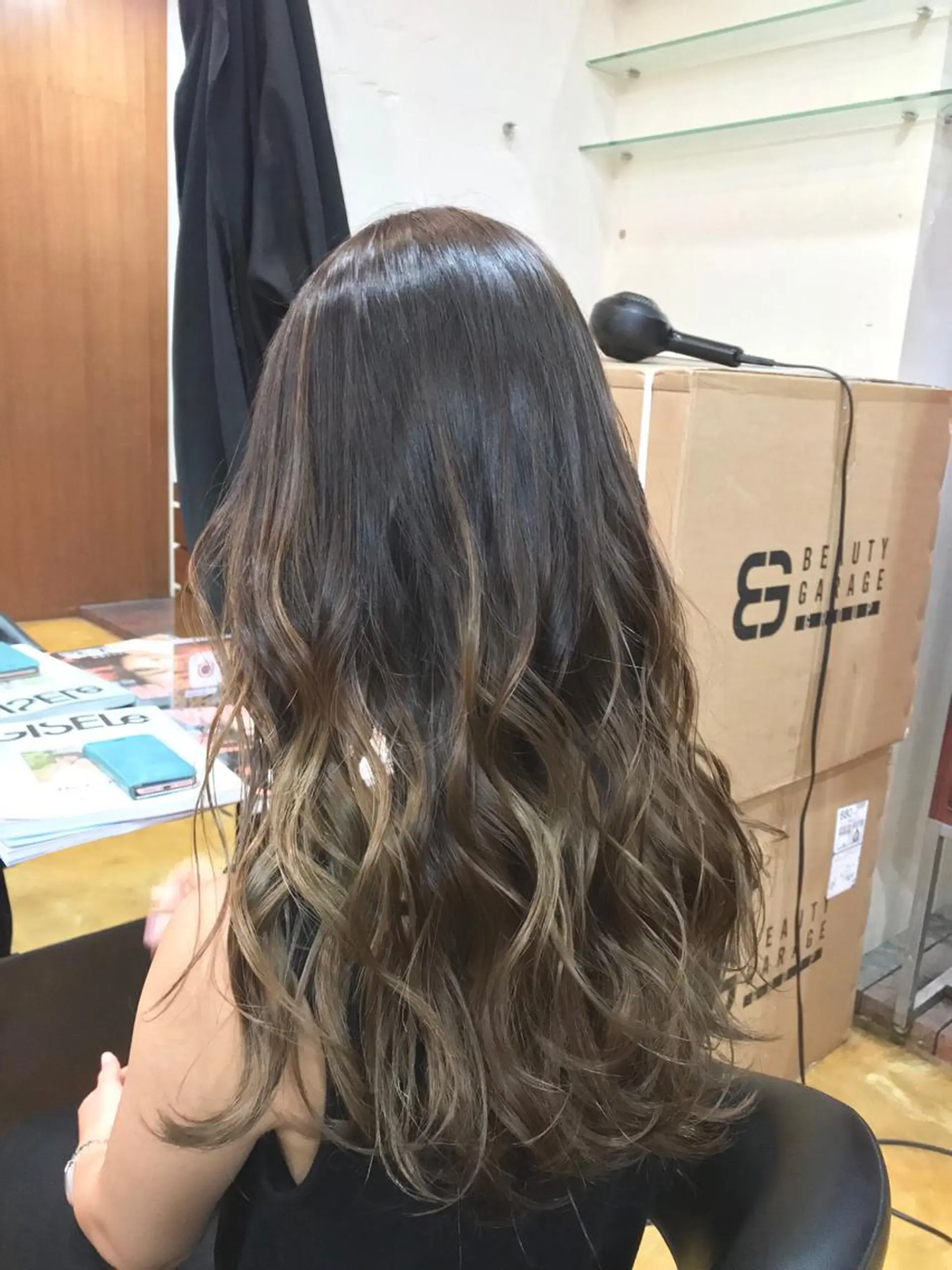 ロング カラー 韓国レイヤーカット★ 小林大樹のヘアスタイル