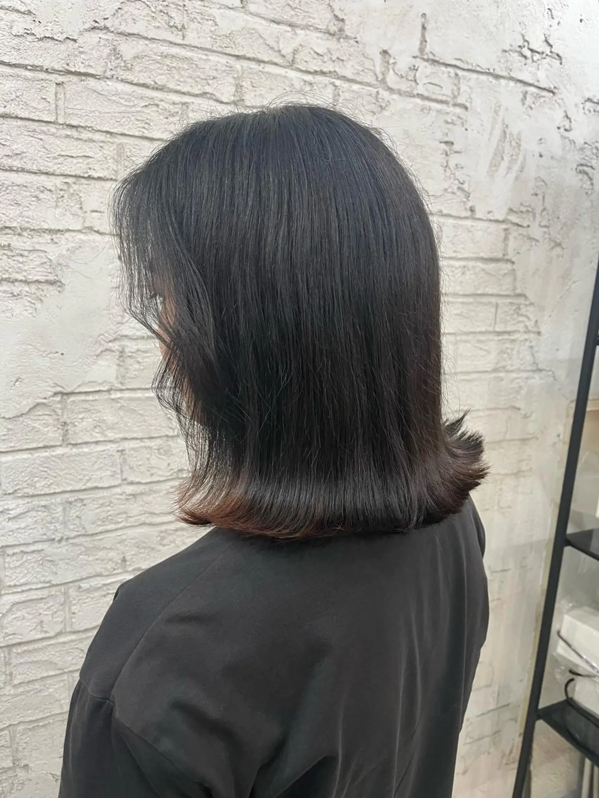 ミディアム 🪽髪質改善ストレー ト🤍美羽🤍のヘアスタイル