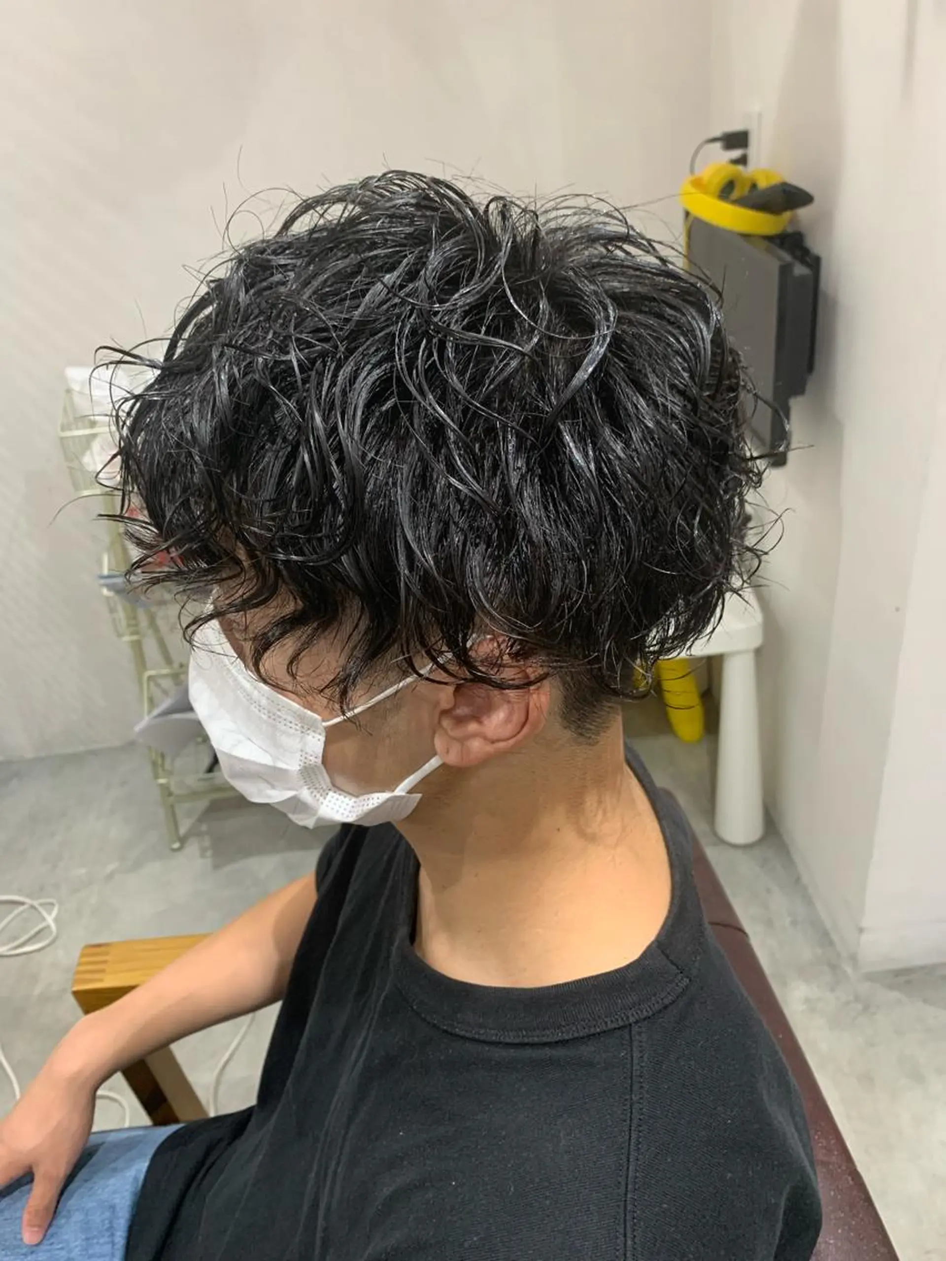 メンズ メンズパーマ LITTLE _KATOのヘアスタイル