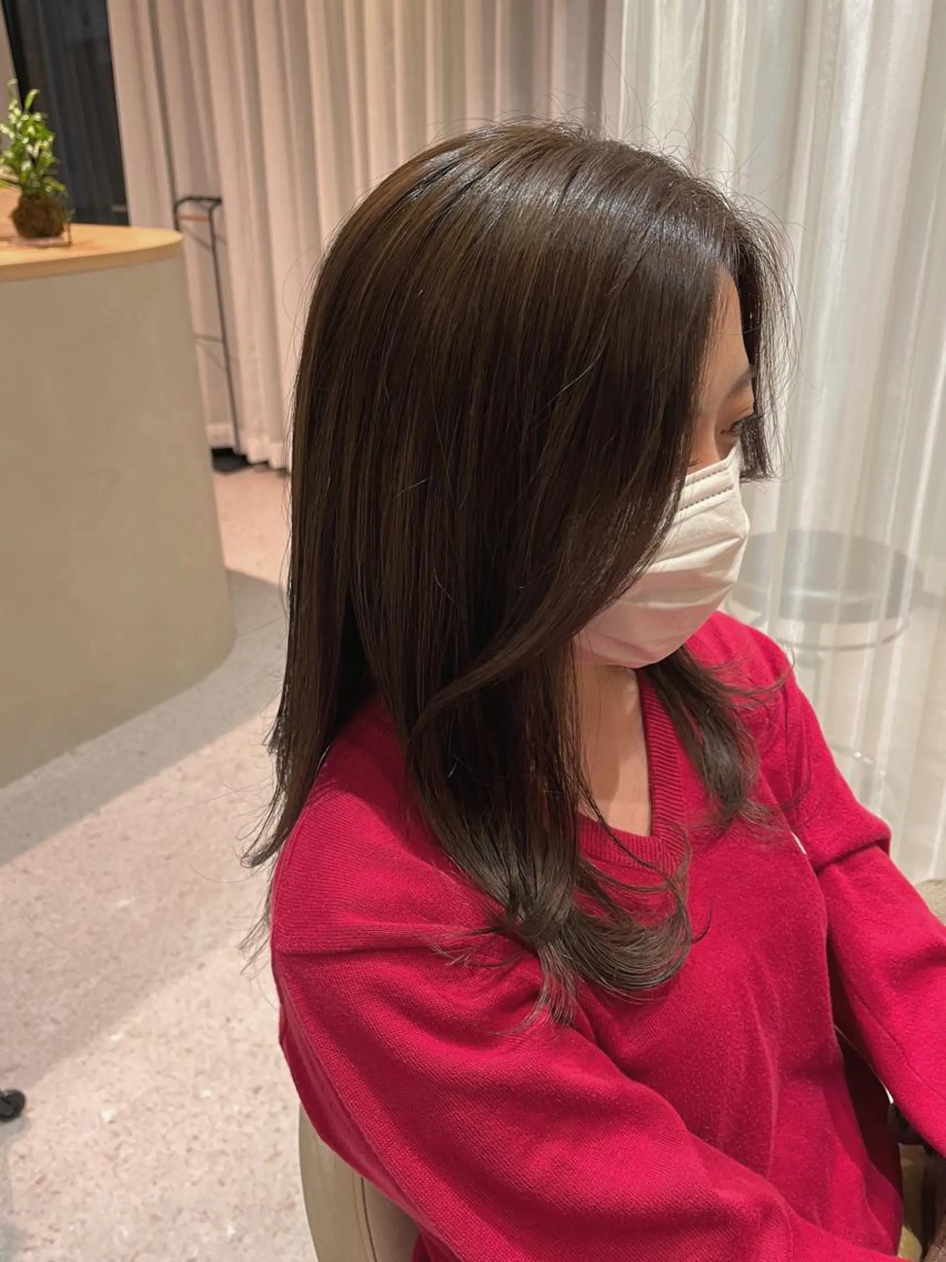 ロング カラー カット SALOWIN京都河原町suite店所属・うる艶カラー／ 髪質改善／arisaのヘアスタイル