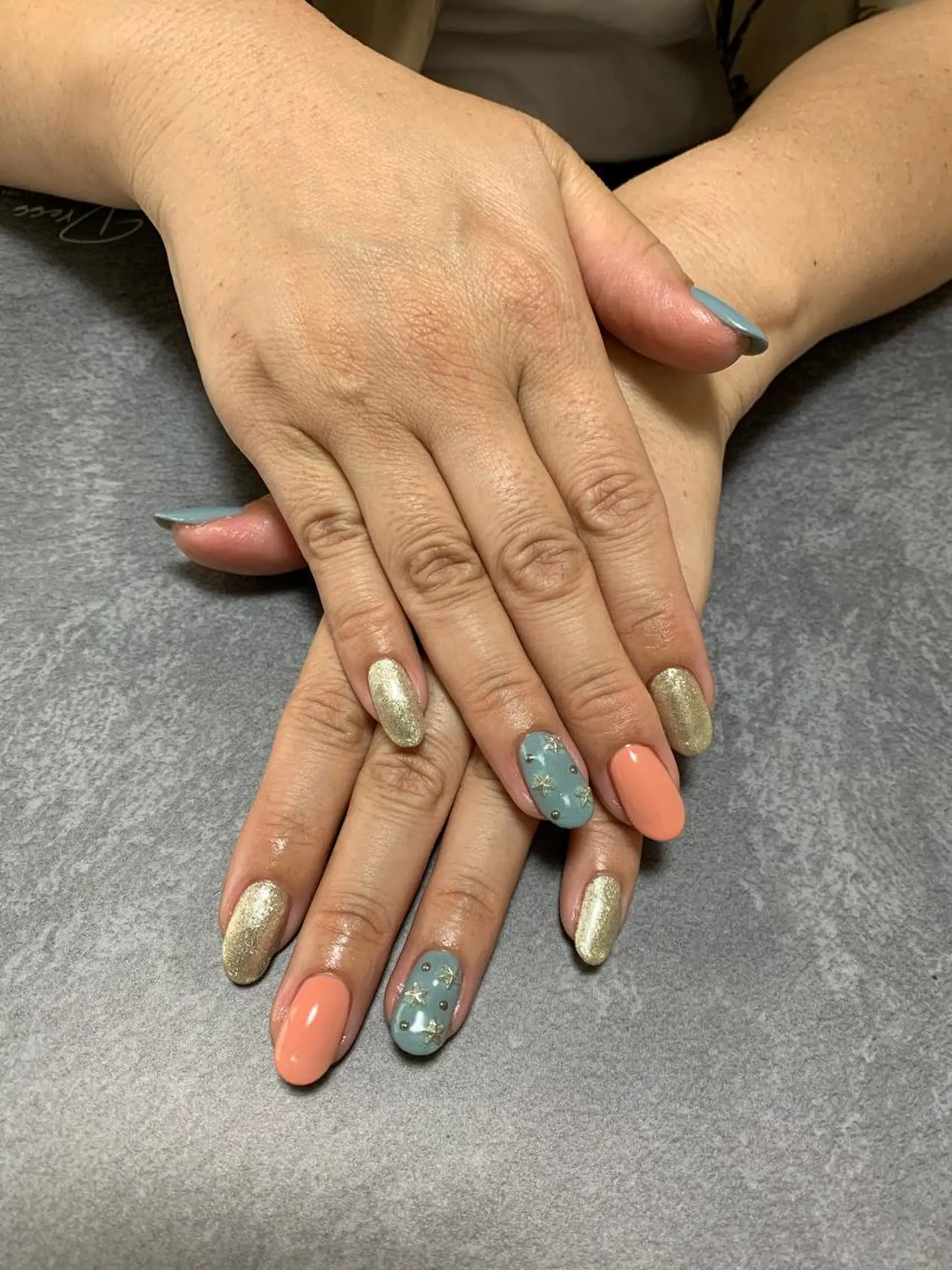 ネイル 持ち込み ハンドネイル nakamoto yuukaのネイルデザイン