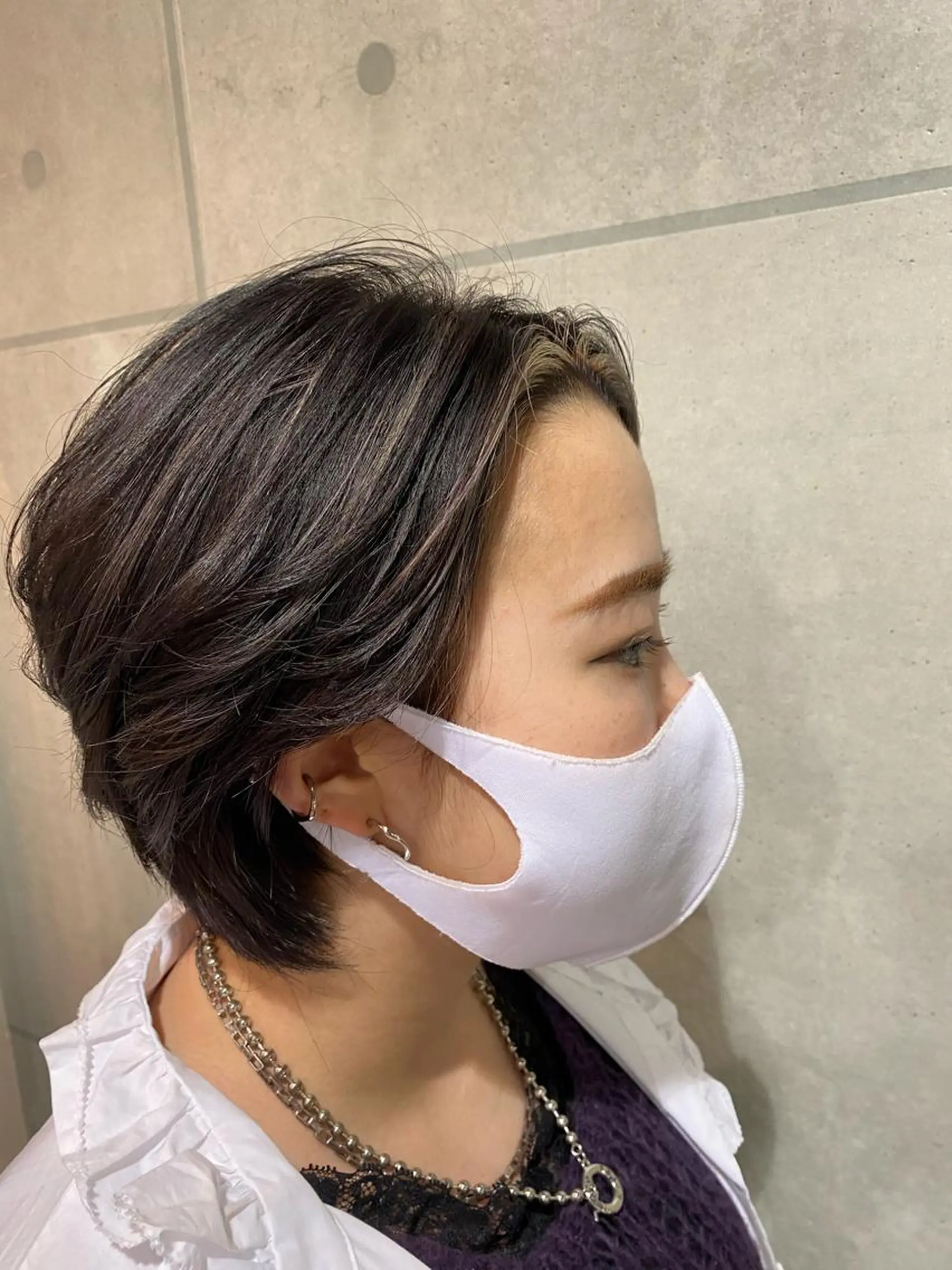 カラー 髪質改善カラー🫧 舘田千乃のヘアスタイル