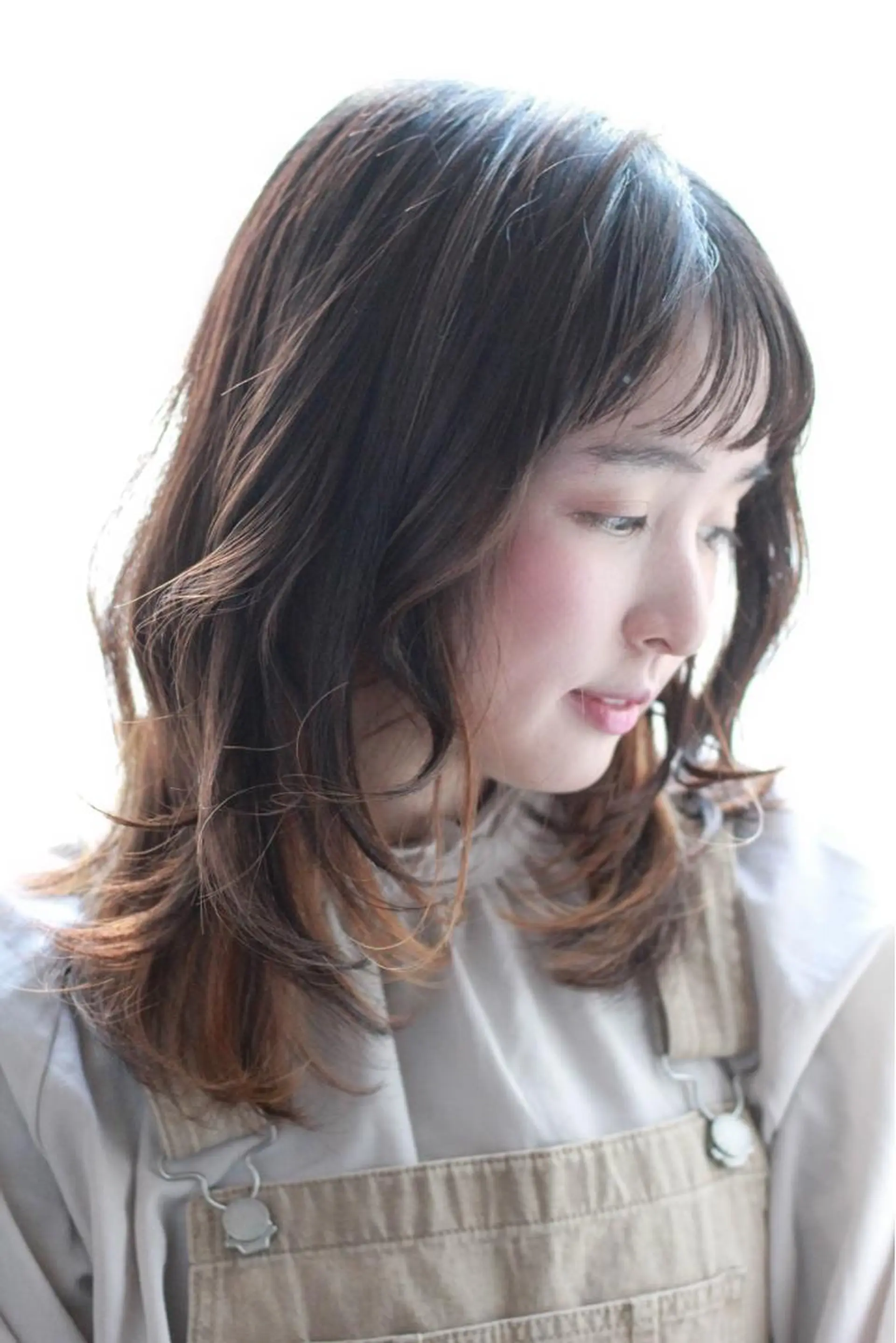 ミディアム カラー パーマ 【乾かすだけの感動】 松田創太のヘアスタイル