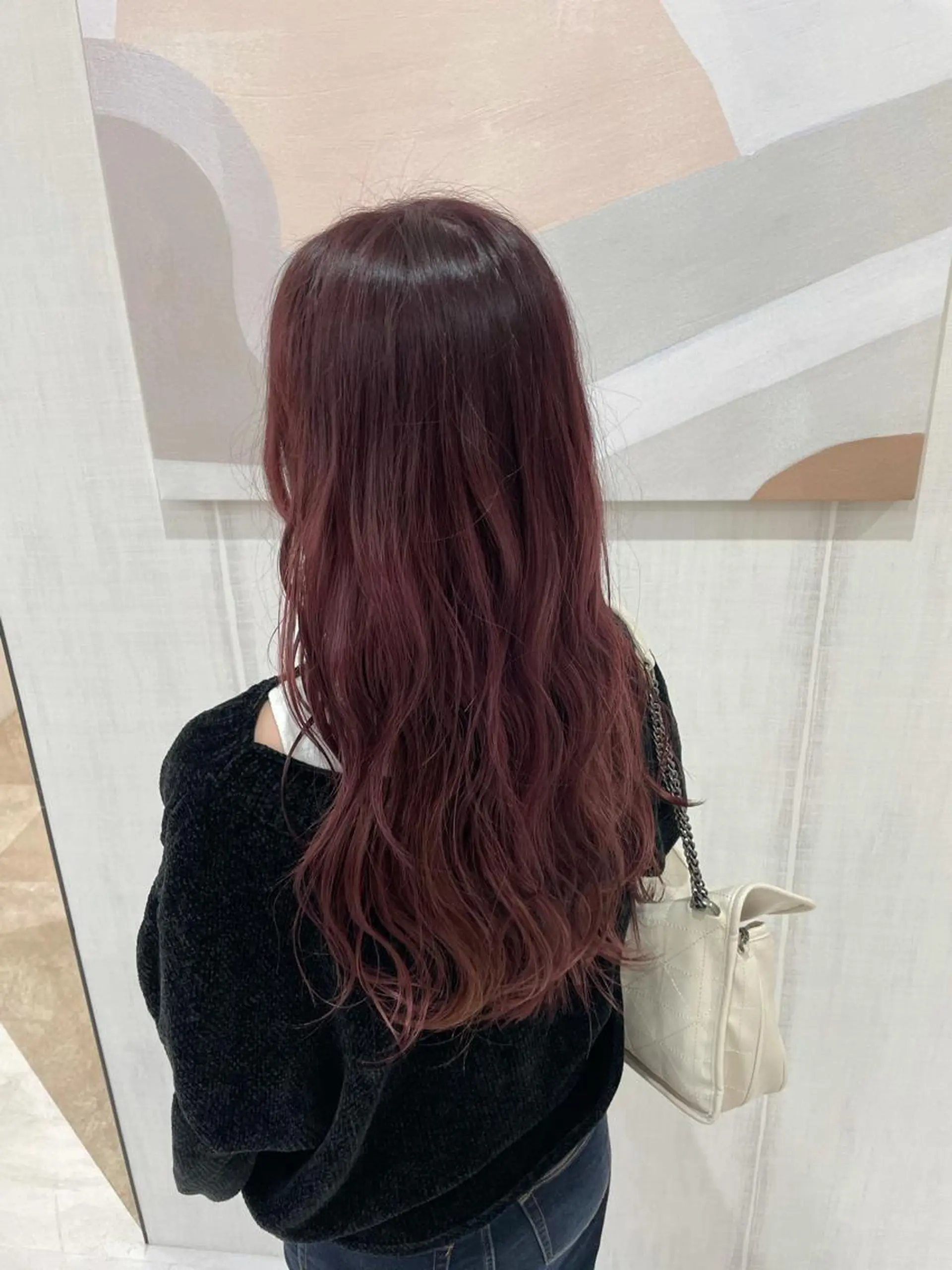 ロング カラー ヘアカラー 難しい髪質の縮毛矯正 高岡/射水/髪質改善のヘアスタイル