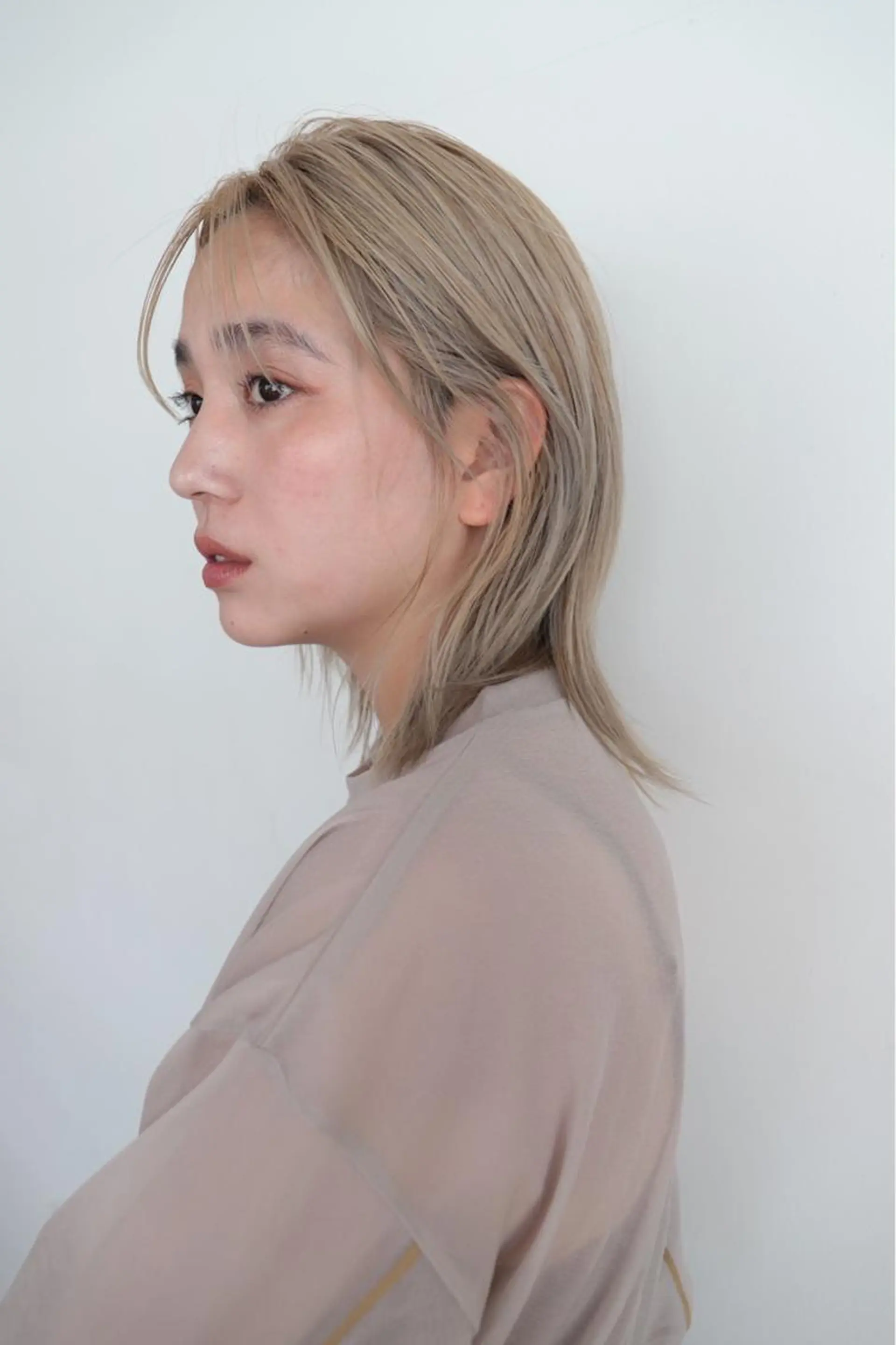 ミディアム カラー 暖色カラー/似合わせ カット/名古屋/辻のヘアスタイル