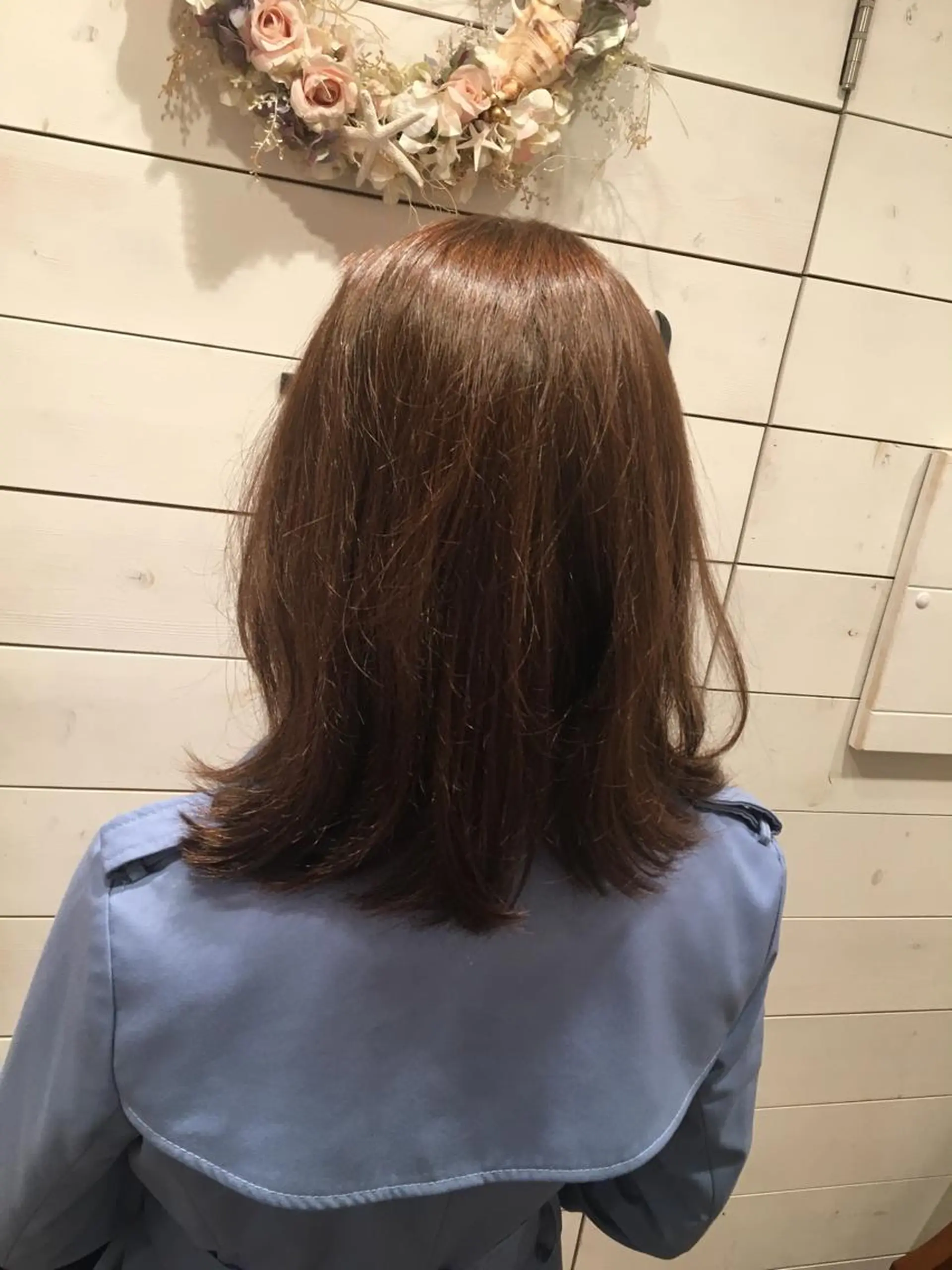 ロング カラー eyesburg W/est所属・ショート 村上のヘアスタイル