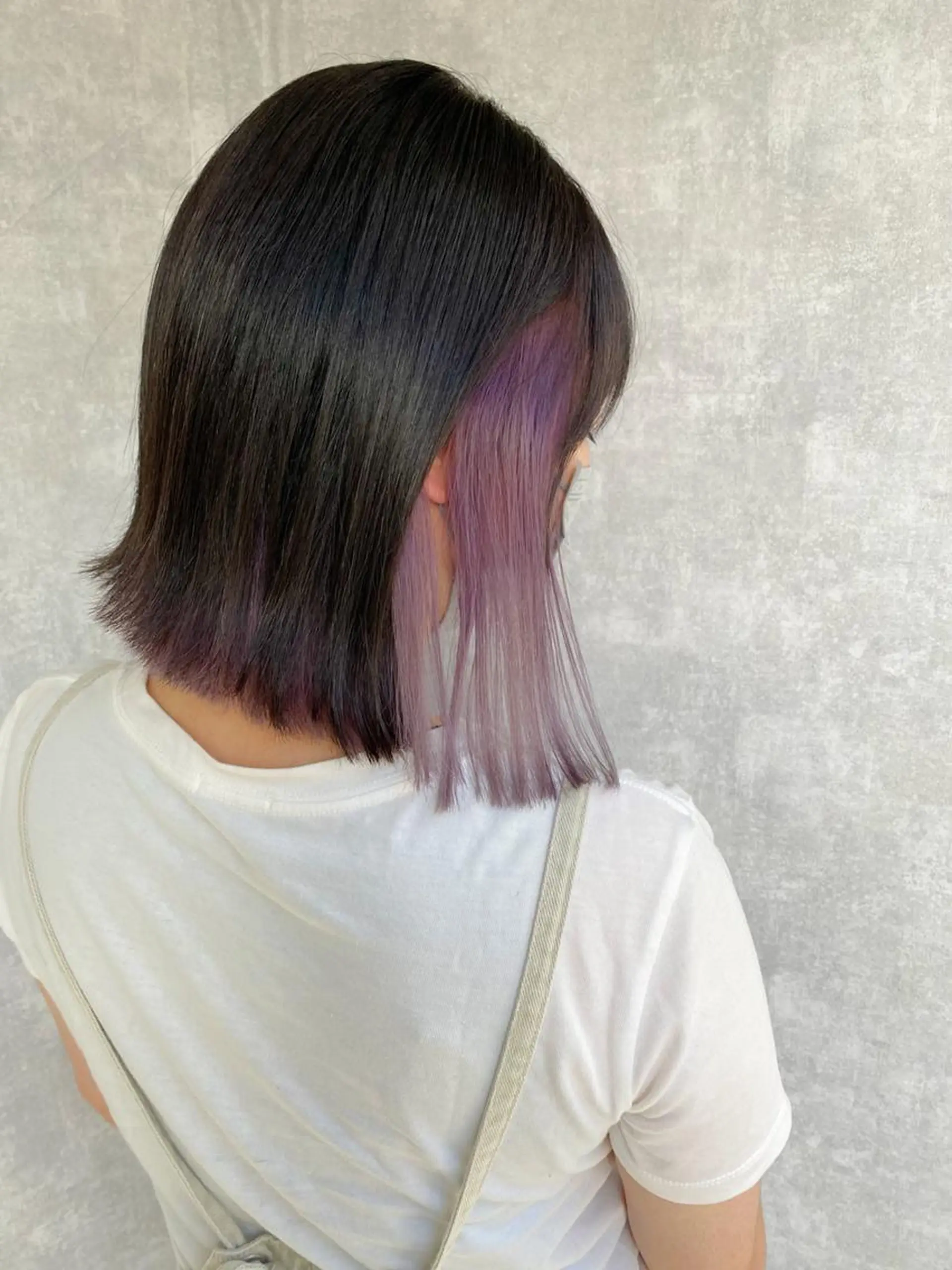 カラー ミディアム カット ヘアカラー トリートメント 入江 允のヘアスタイル