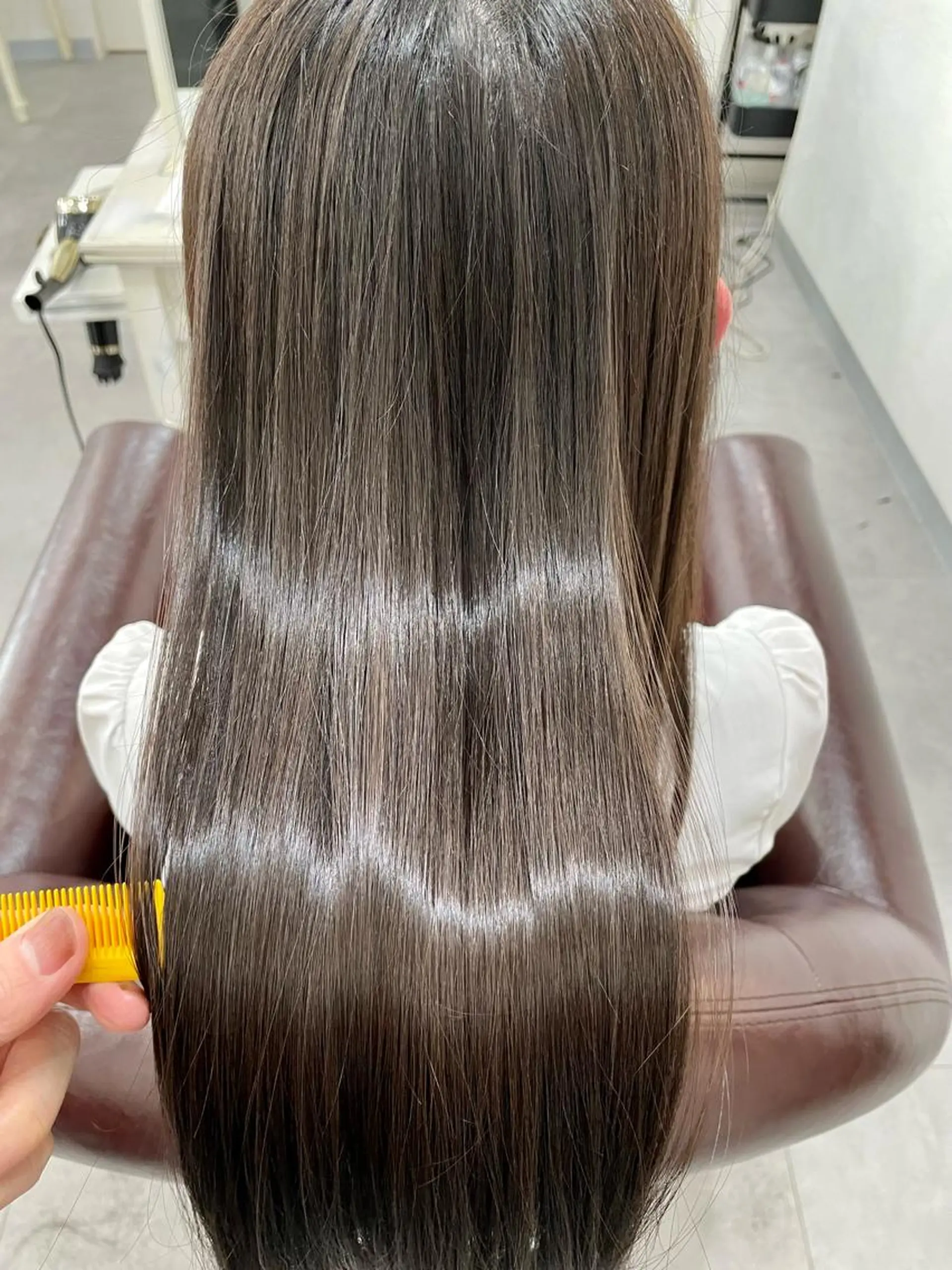 セミロング 髪質改善 トリートメント SENSEスタイリストアカデミー守谷校所属・サロンアカデミー 増渕　規泰のヘアスタイル