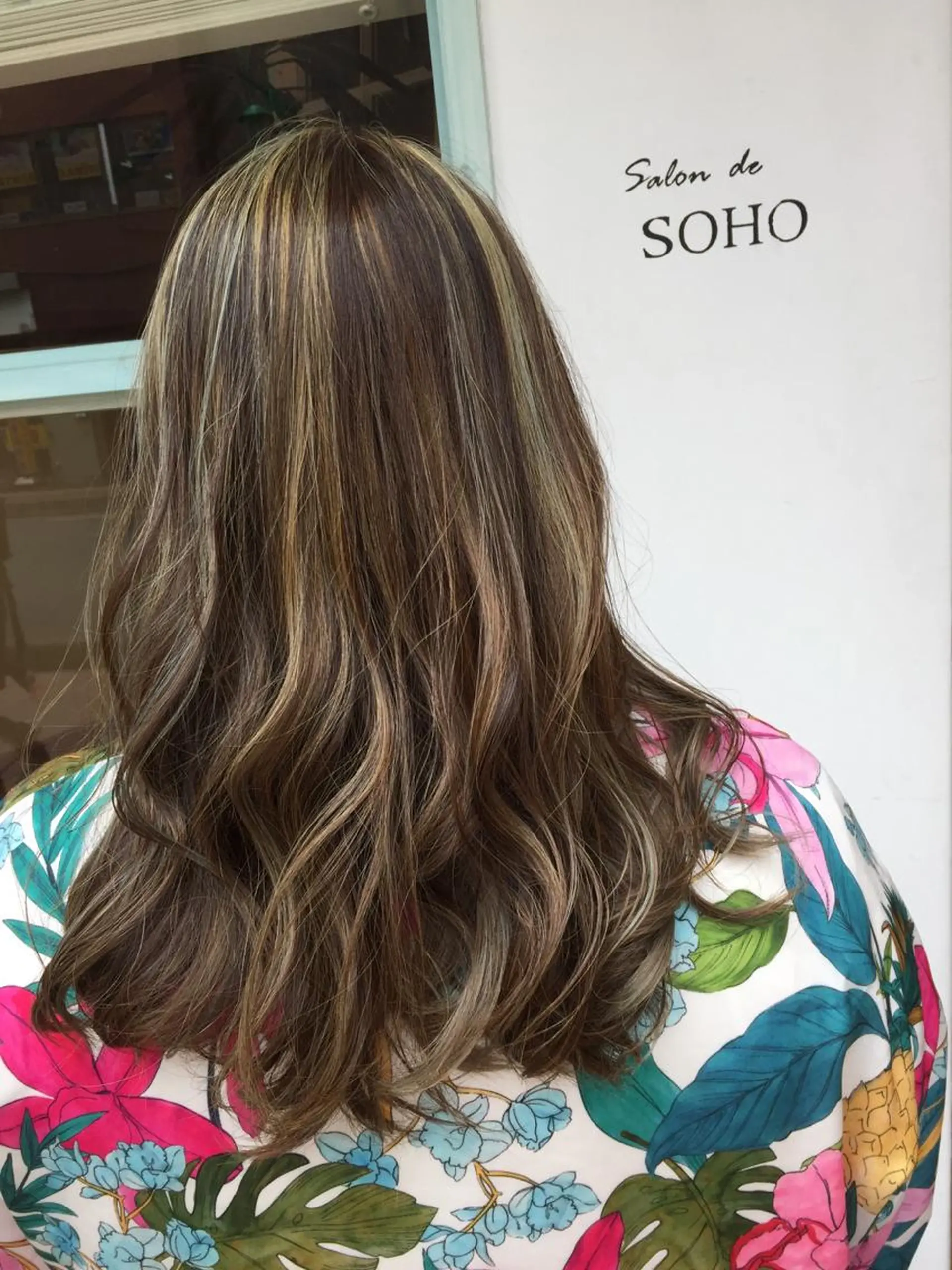 セミロング カラー ◇おの あすか◇のヘアスタイル