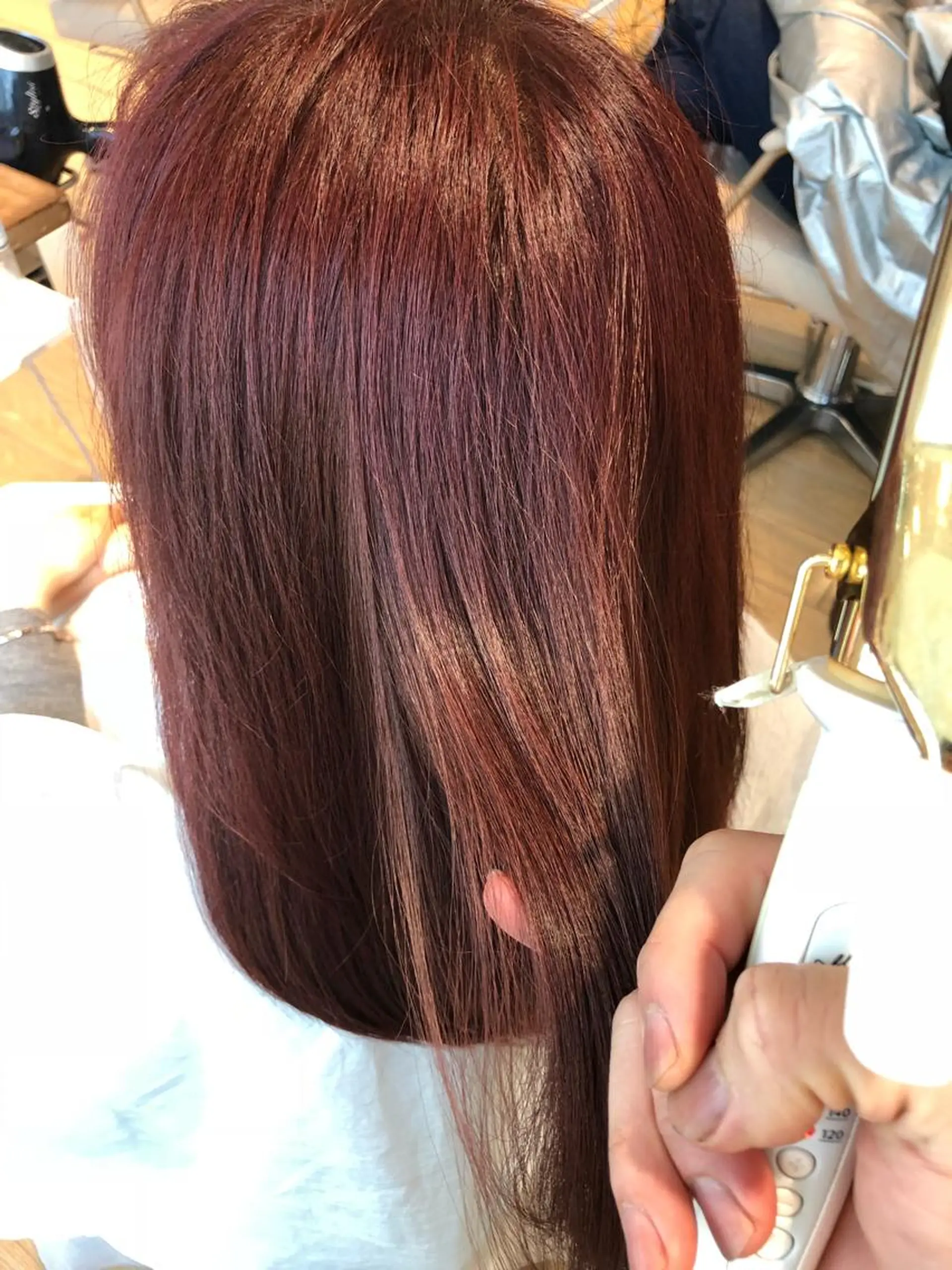 ミディアム カラー ブリーチ ダブルカラー トリートメント 【1日2名様限定】 AFLOAT白川雄副のヘアスタイル