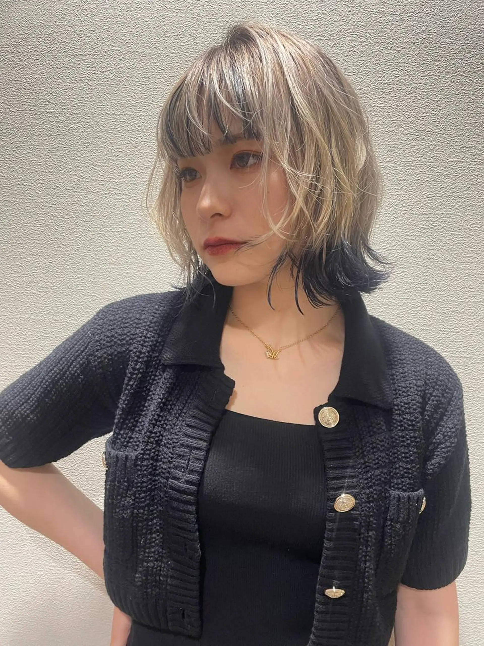 カラー ベージュ/透明感/ 桃子🎀のヘアスタイル