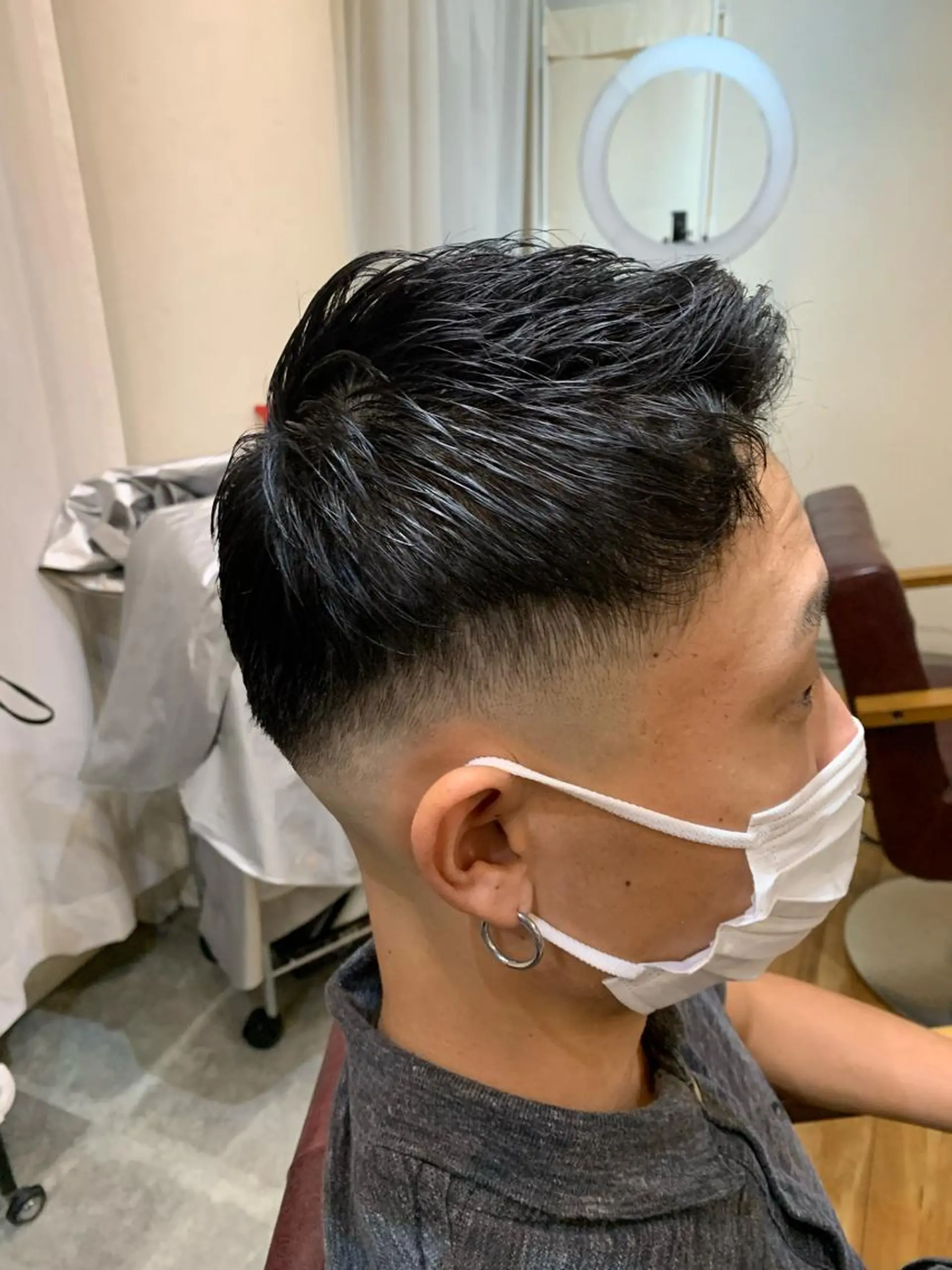 ショート CECIL hair なんば店所属・メンズパーマ 艶髪☆店長☆有馬のヘアスタイル