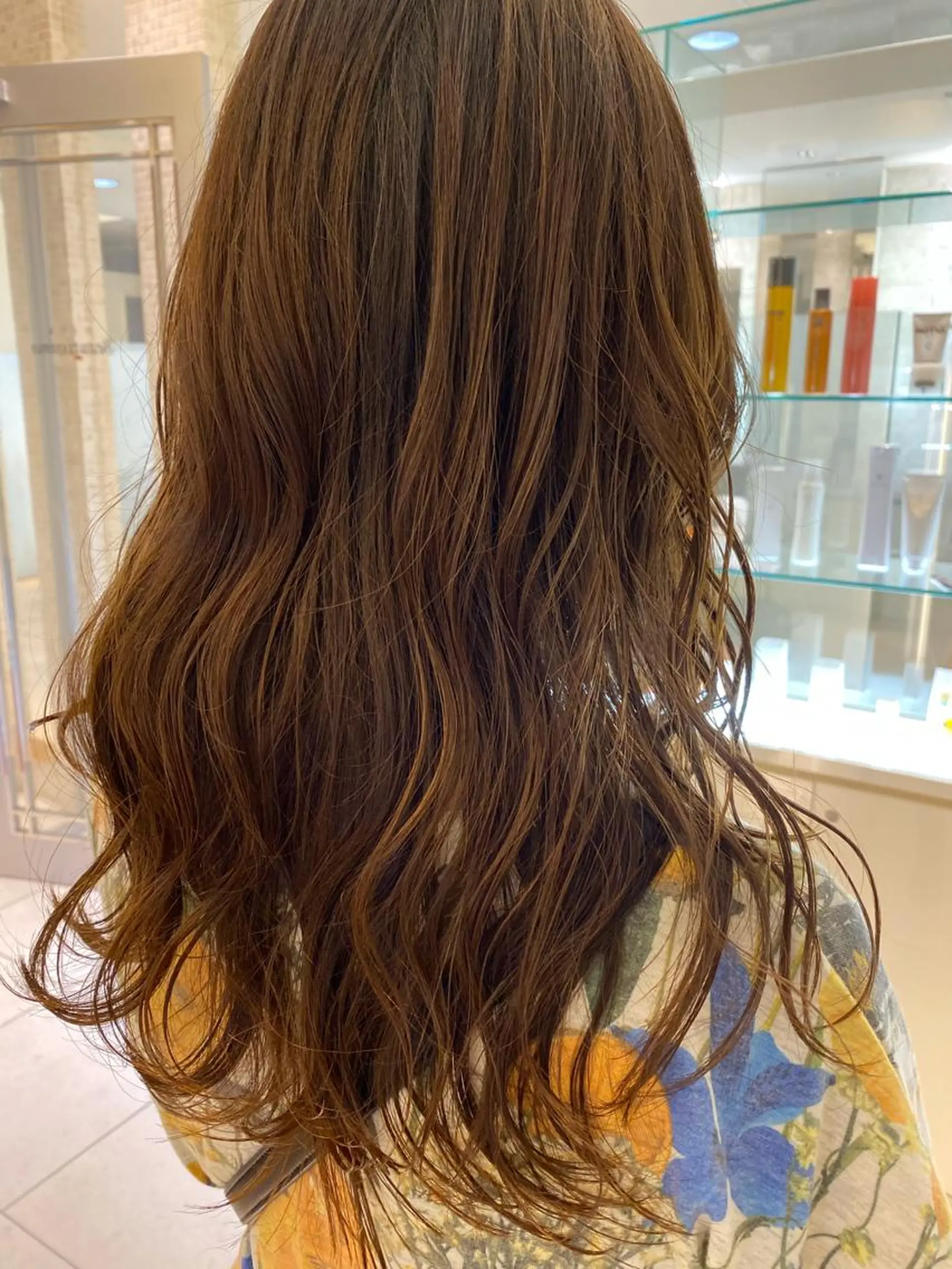 セミロング カラー カット ヘアカラー 『髪質改善』服部 隆志のヘアスタイル