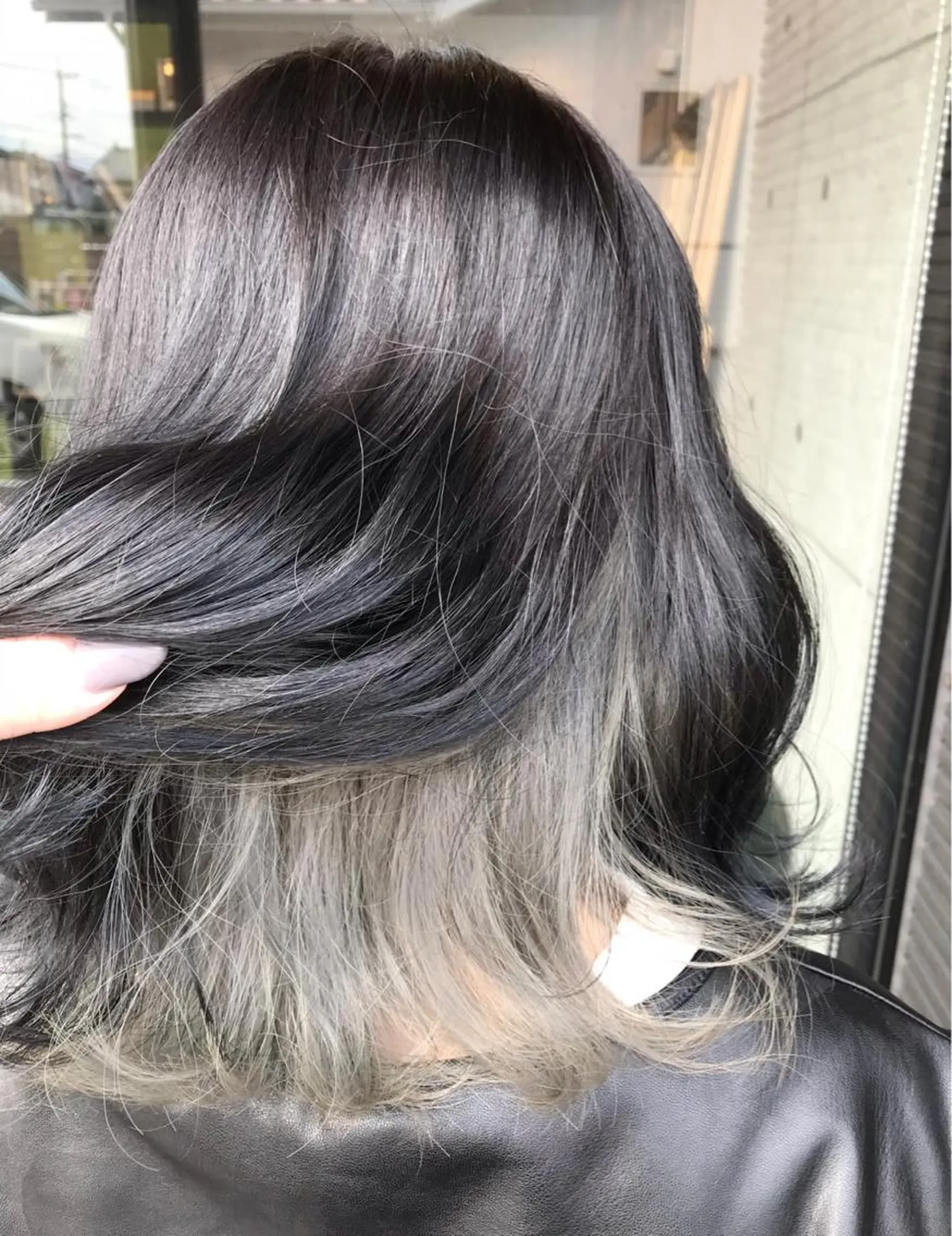 ミディアム Ria OSAKA 梅田所属・マリカ🦋韓国 ハイトーン/エクステのヘアスタイル