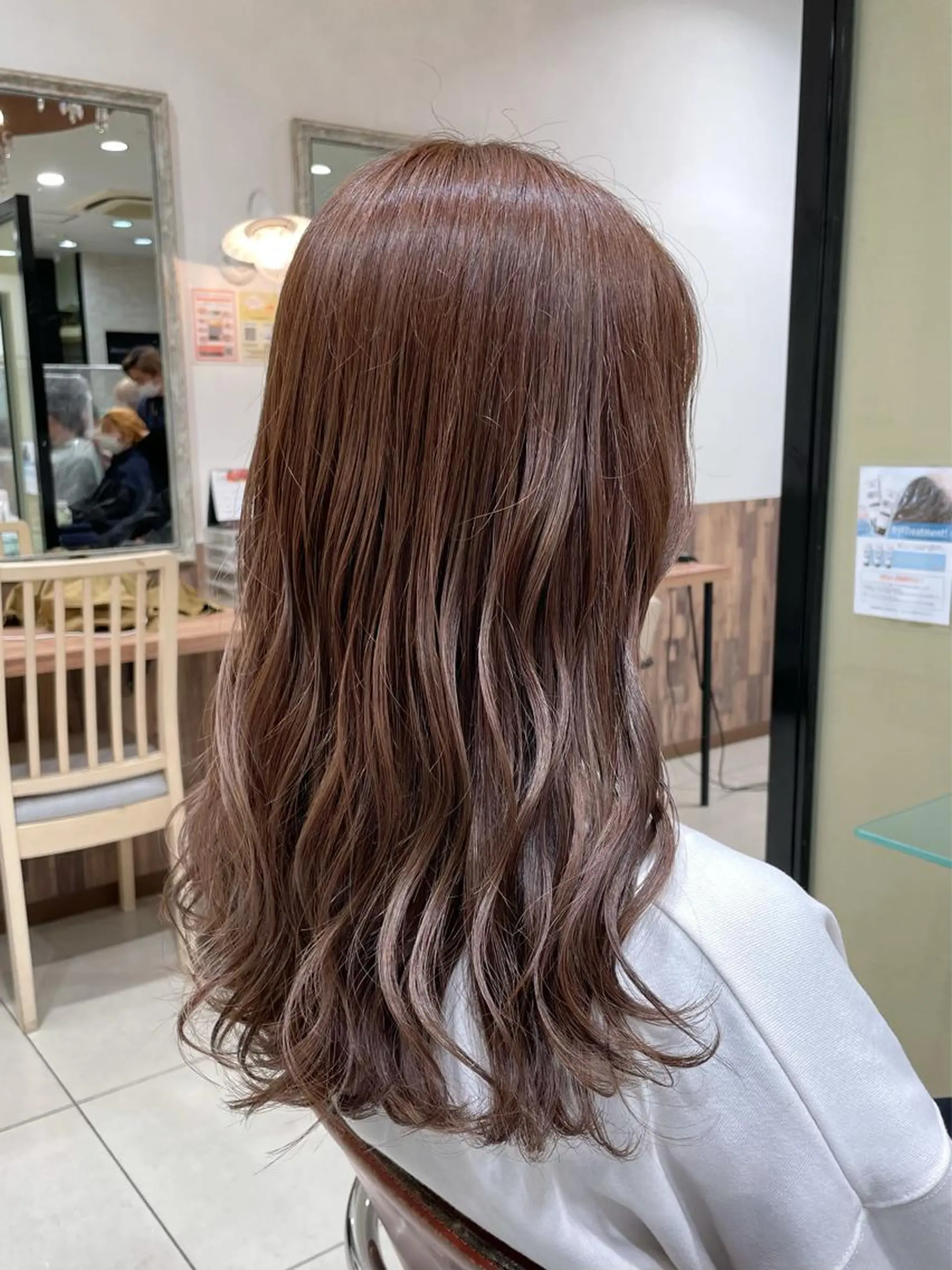 セミロング カラー ヘアアレンジ 井上 武輝のヘアスタイル