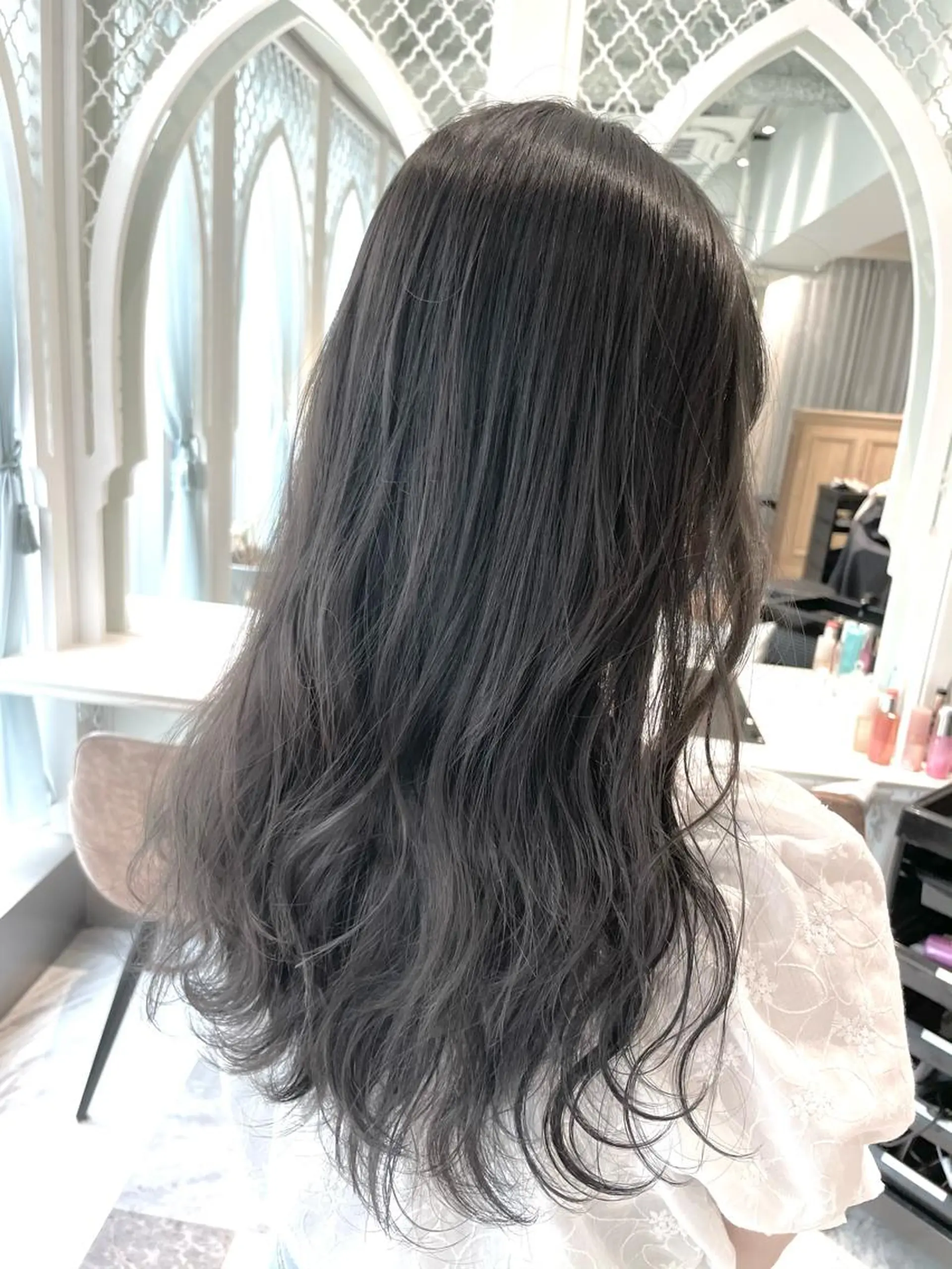 ロング カラー バレイヤージュ ブリーチ ケアブリーチ ダブルカラー ハイライトカラー 美髪/カラー 美容院🌈渡辺隼也のヘアスタイル