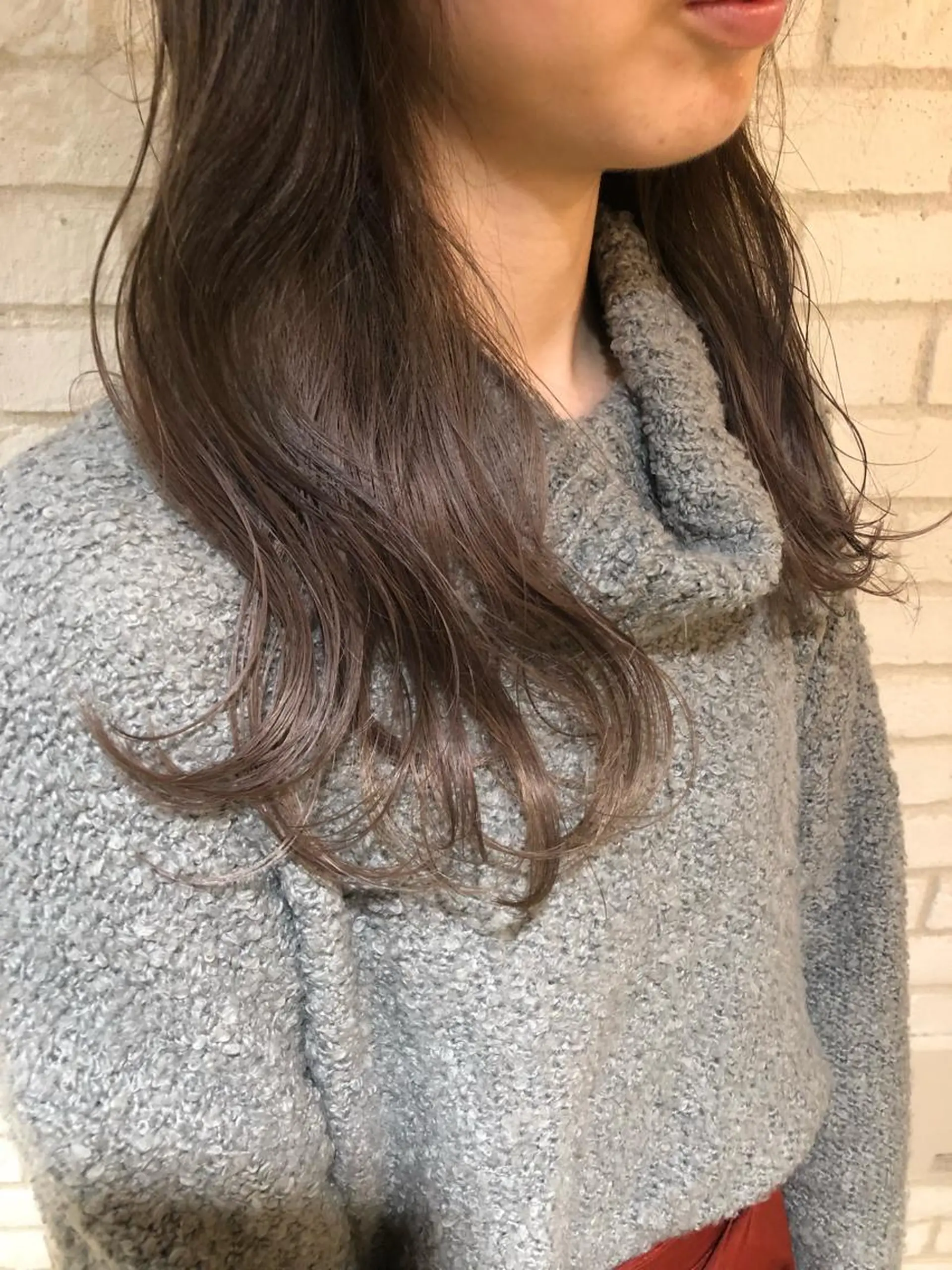セミロング カラー パーマ ヘアアレンジ メンズ キッズ ネイル マツエク・マツパ グラデーションカラー ラベンダーカラー グラデーション 新宿/髪質改善/ 美髪矯正✨浅江通友のヘアスタイル