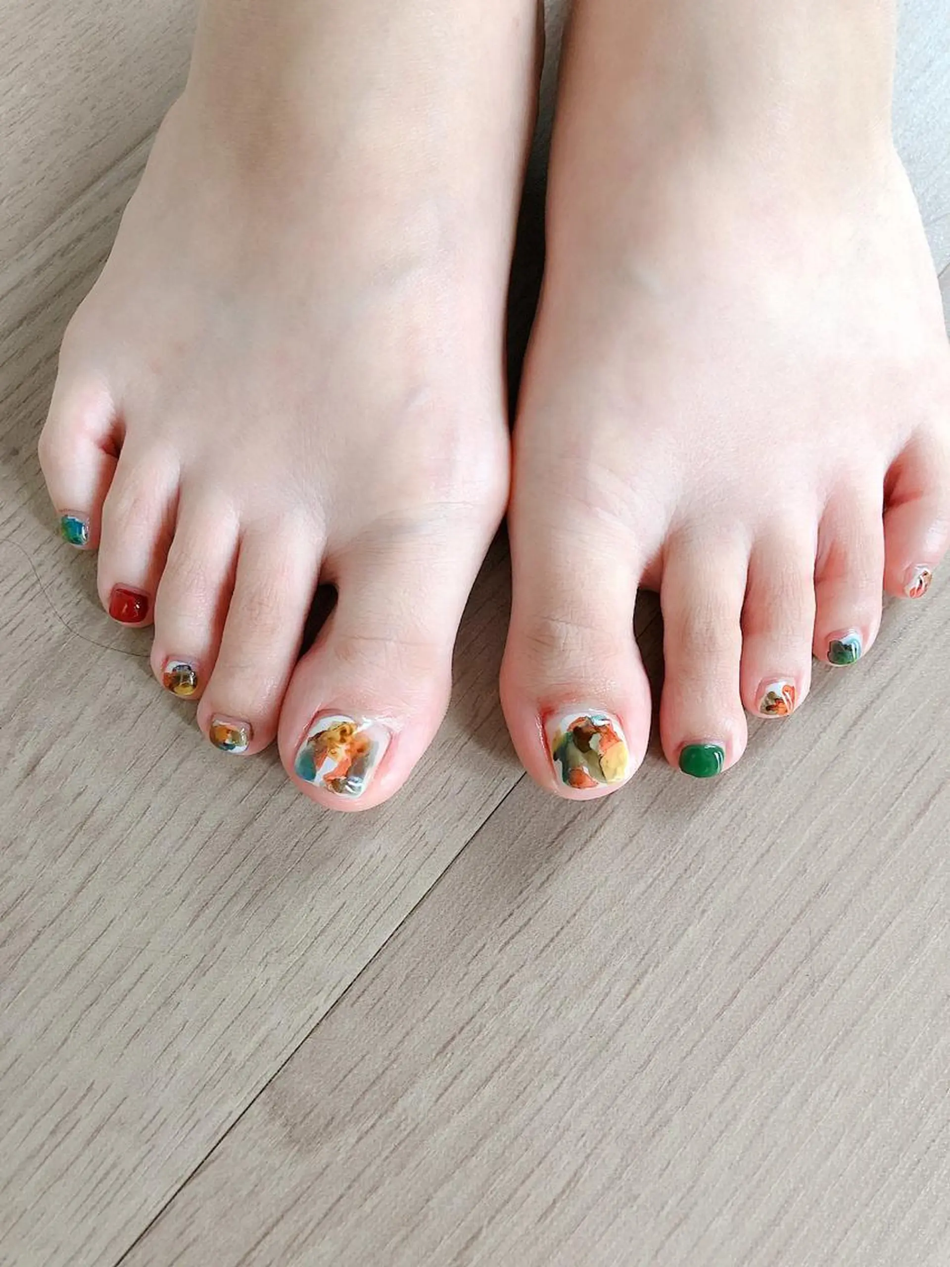 ネイル ニュアンスネイル TESORO nailのネイルデザイン