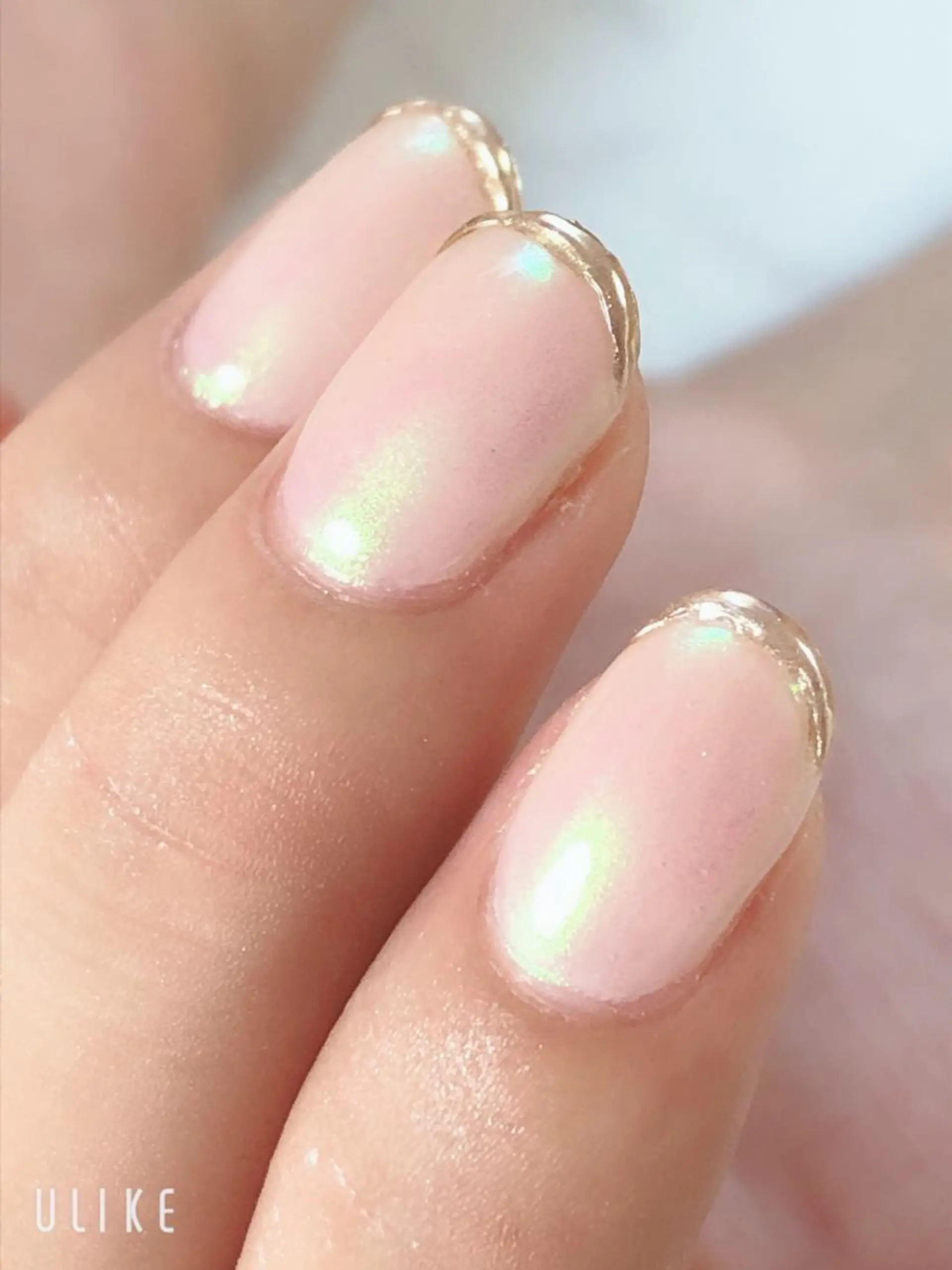 ネイル ミラーネイル ニュアンスネイル Nailsalon Luanaのネイルデザイン