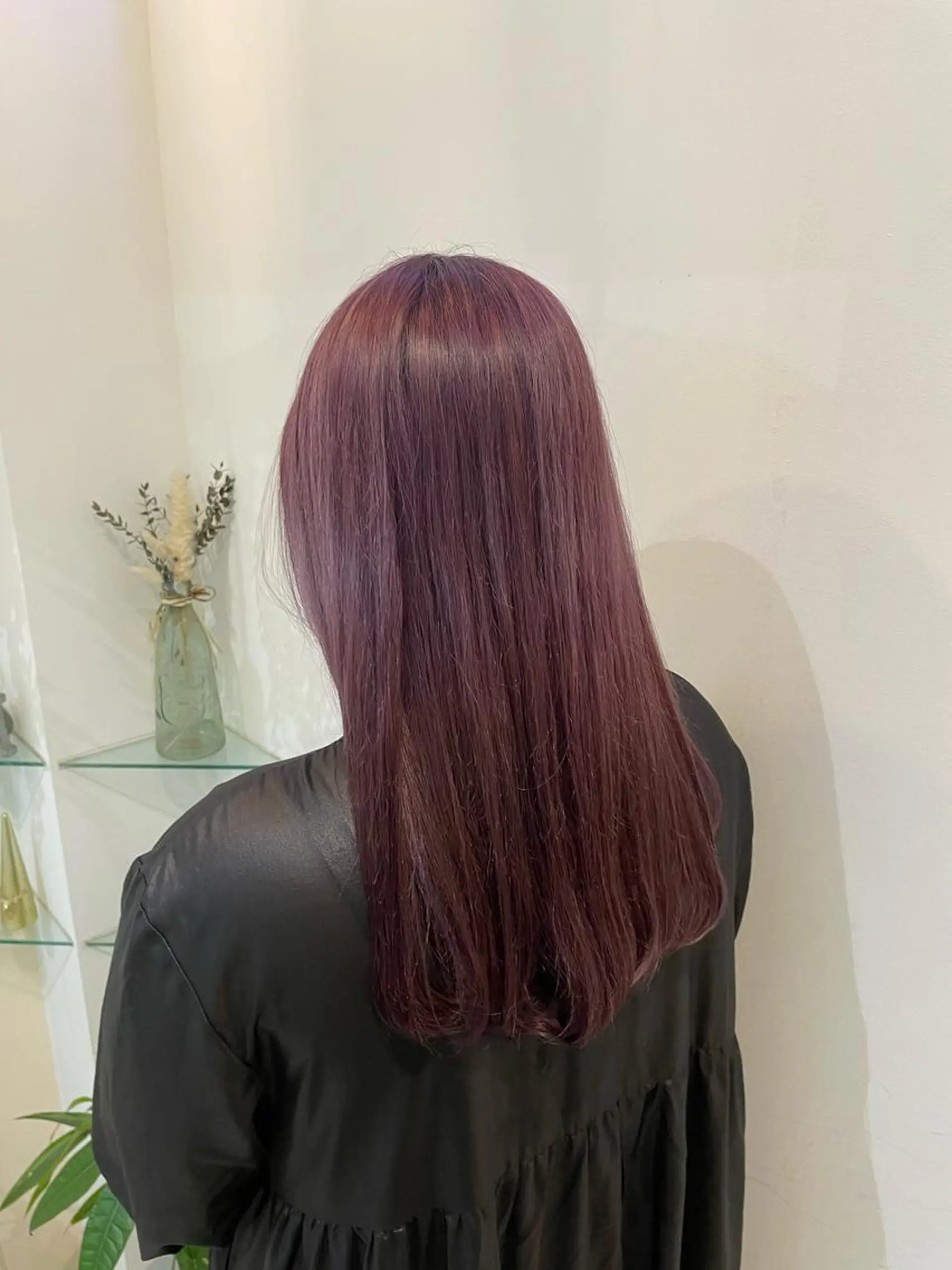 ロング 髪質改善カラー🤍 エクステ✨君島由実子のヘアスタイル