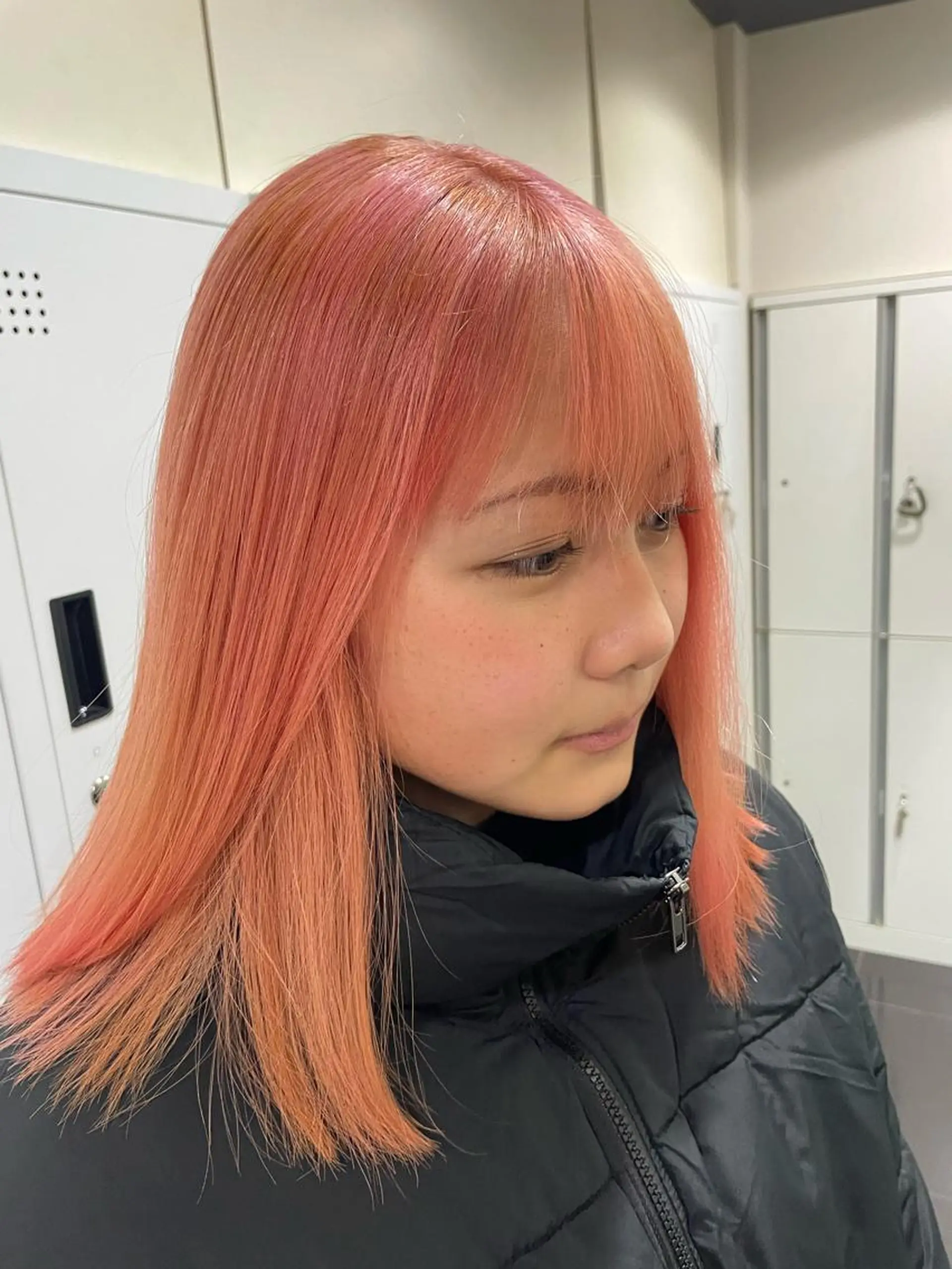 ミディアム ヘアカラー ボブ/透明感 カラー /風花のヘアスタイル