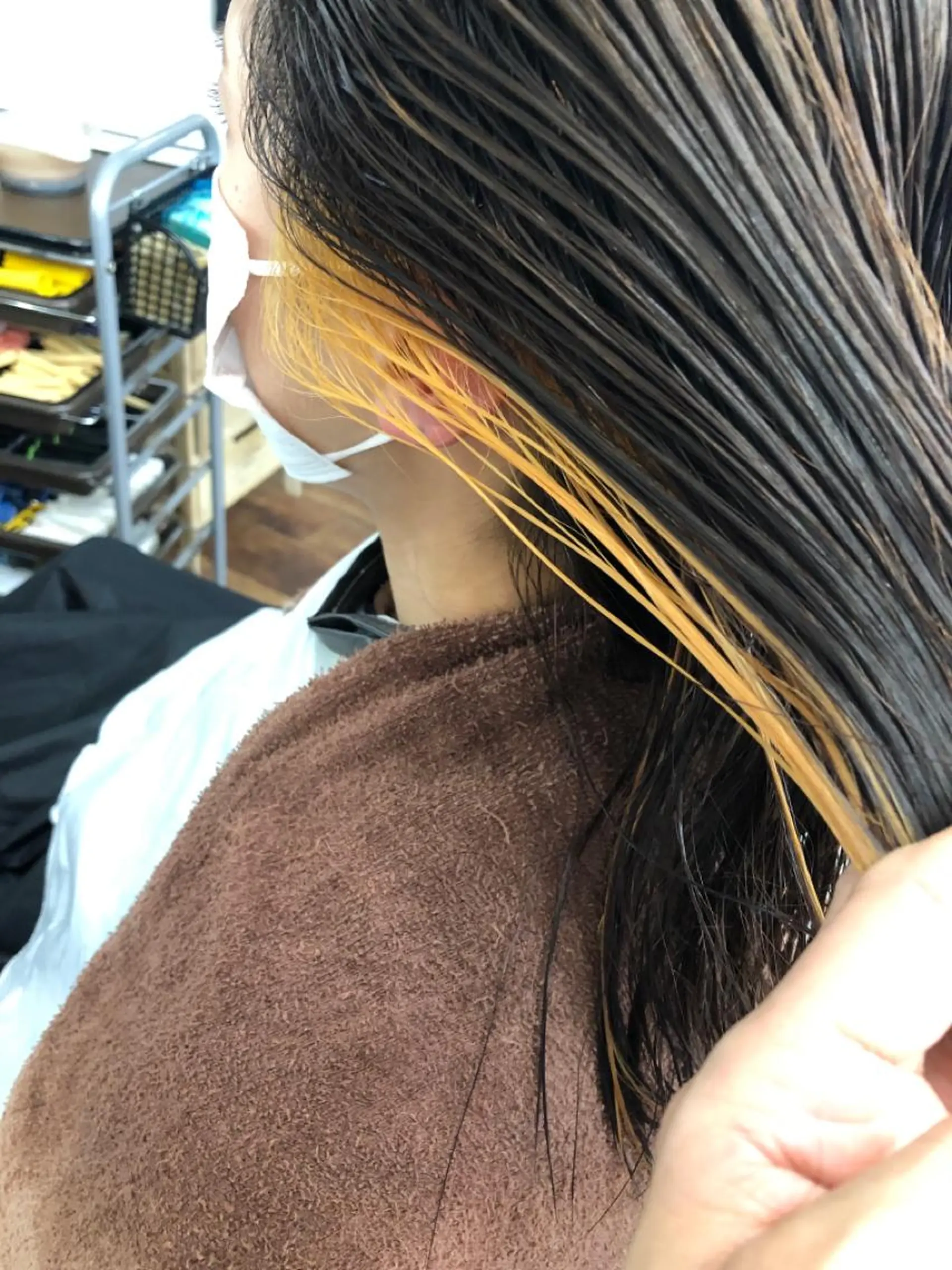 ミディアム カラー 佐々木 政徳のヘアスタイル