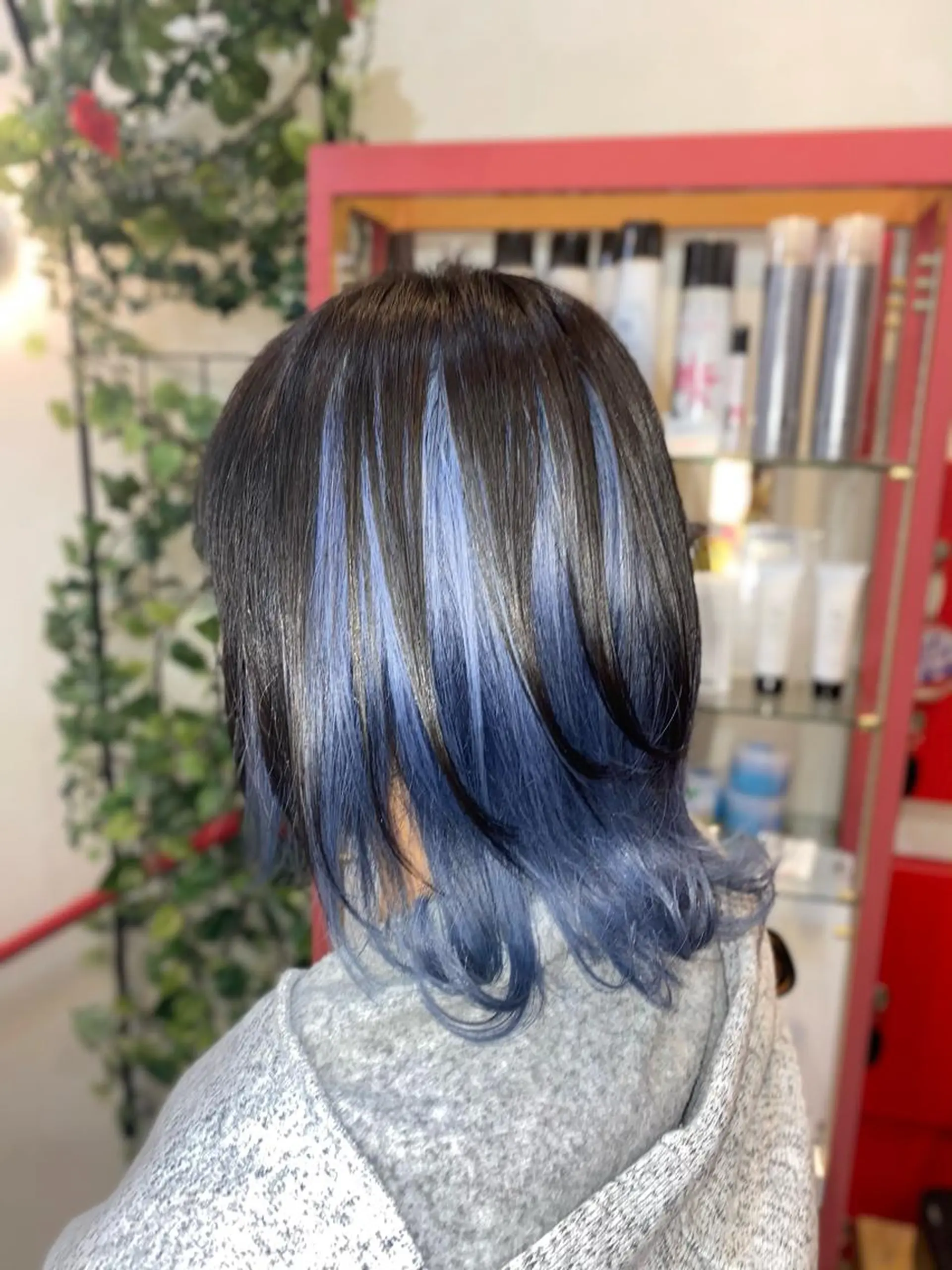 ミディアム ヘアカラー ゆぴ☾‪/推しカラー /ハイトーンのヘアスタイル