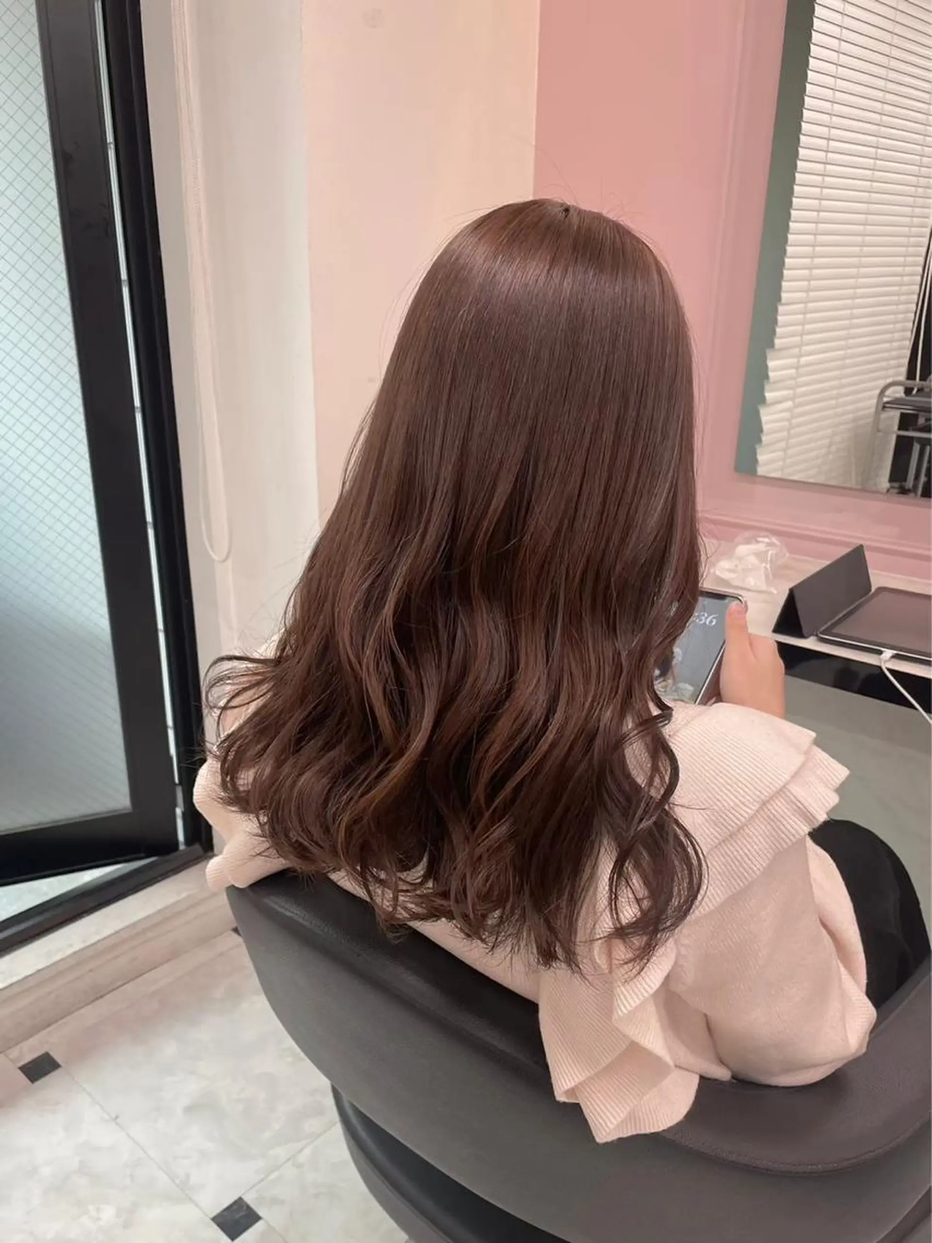 ロング 愛され暖色♥️モテ 艶髪♥️りなのヘアスタイル