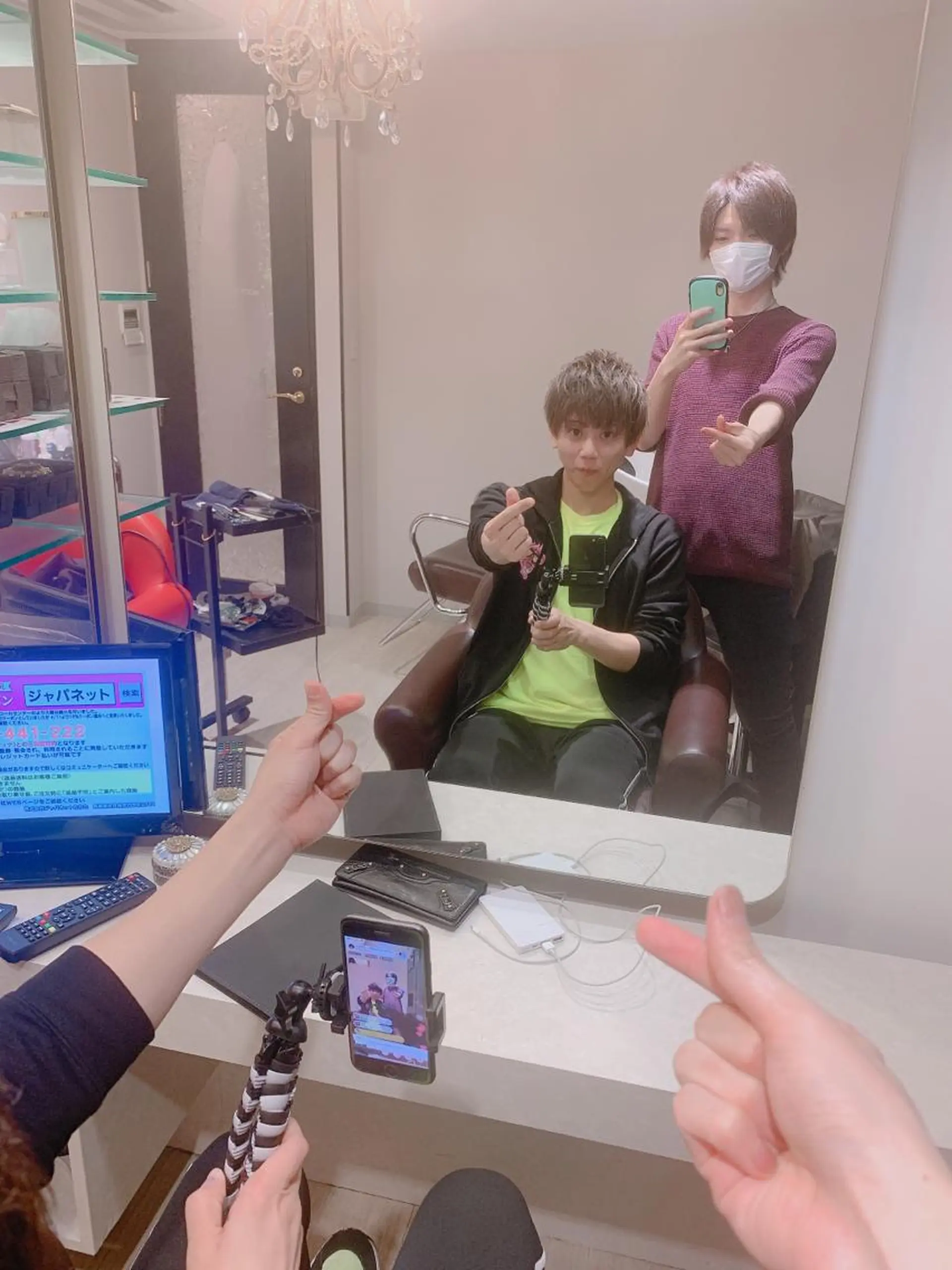 ミディアム ヘアカラー トリートメント ヘアセット ✨上村 潤平✨メンズヘア✨のヘアスタイル