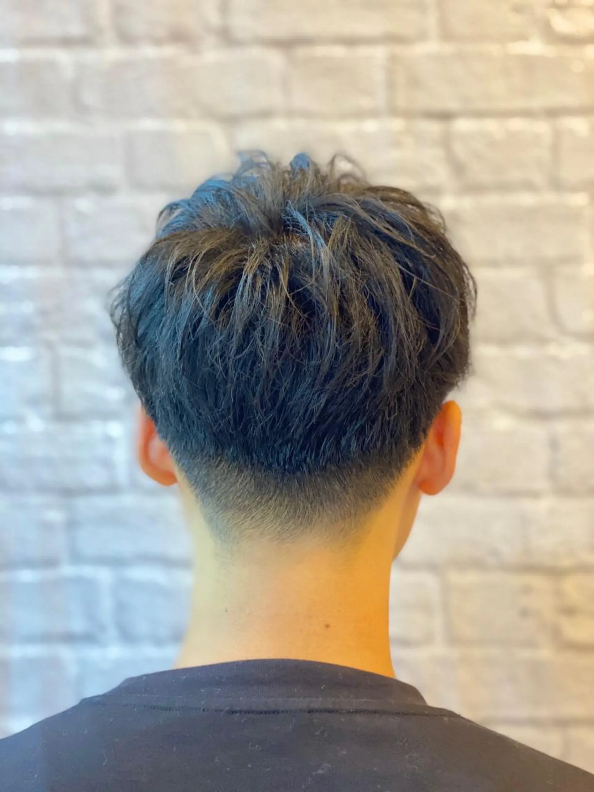 ミディアム メンズ カット 【メンズカット】 黒田美穂のヘアスタイル