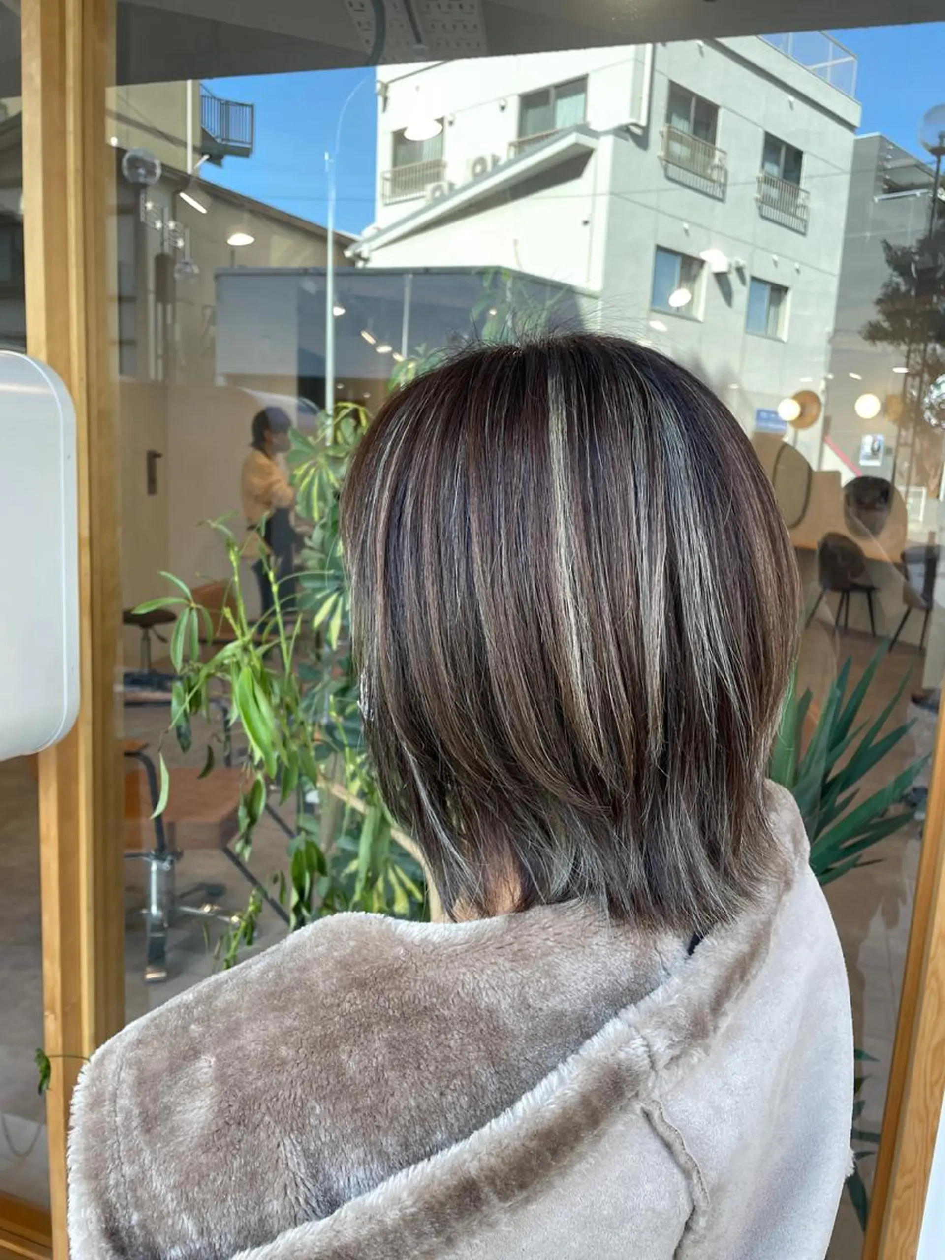 ミディアム カラー カット ヘアカラー SHIAN橋本店 おぐちまほのヘアスタイル