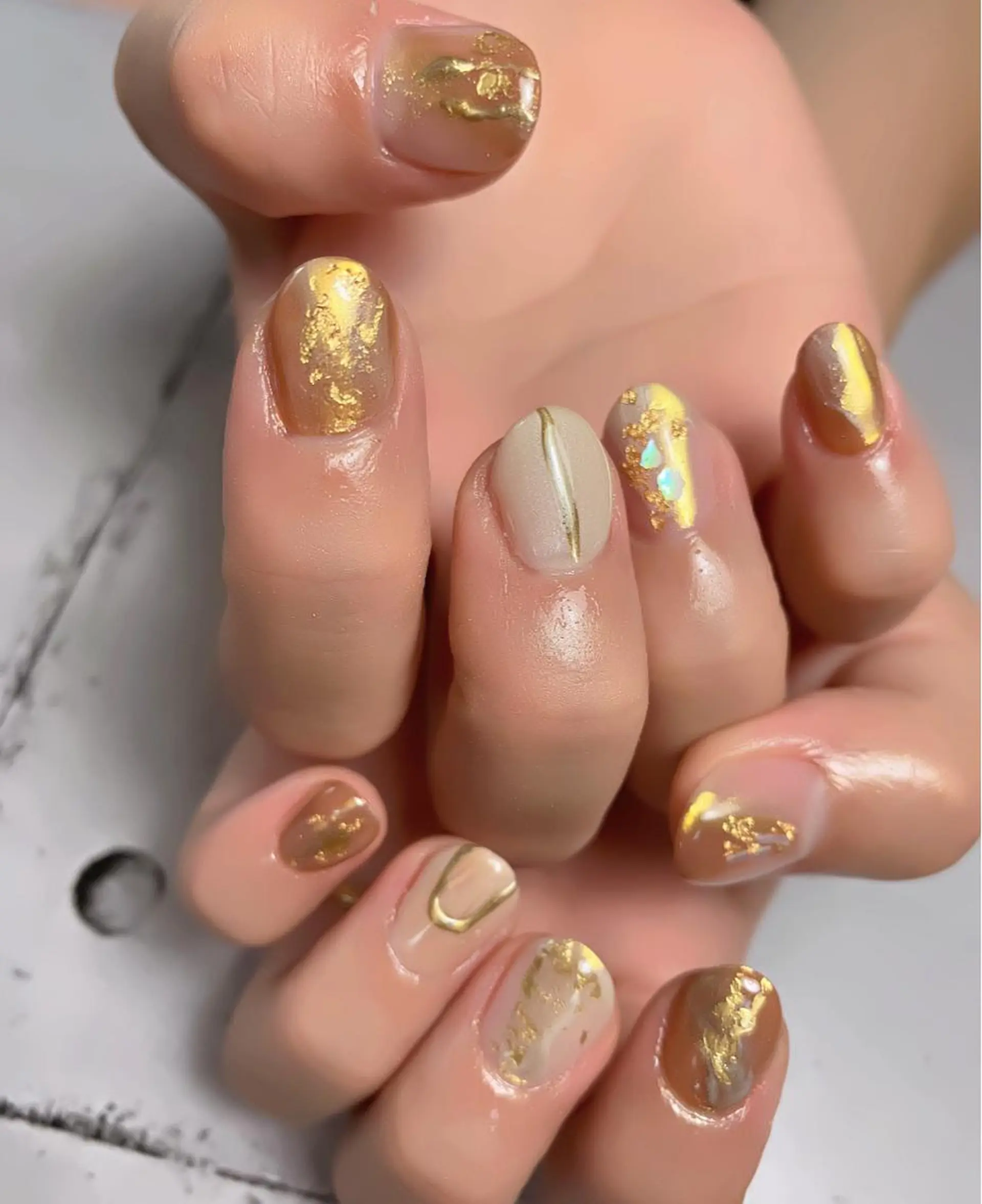 ネイル 菅野 愛花のネイルデザイン